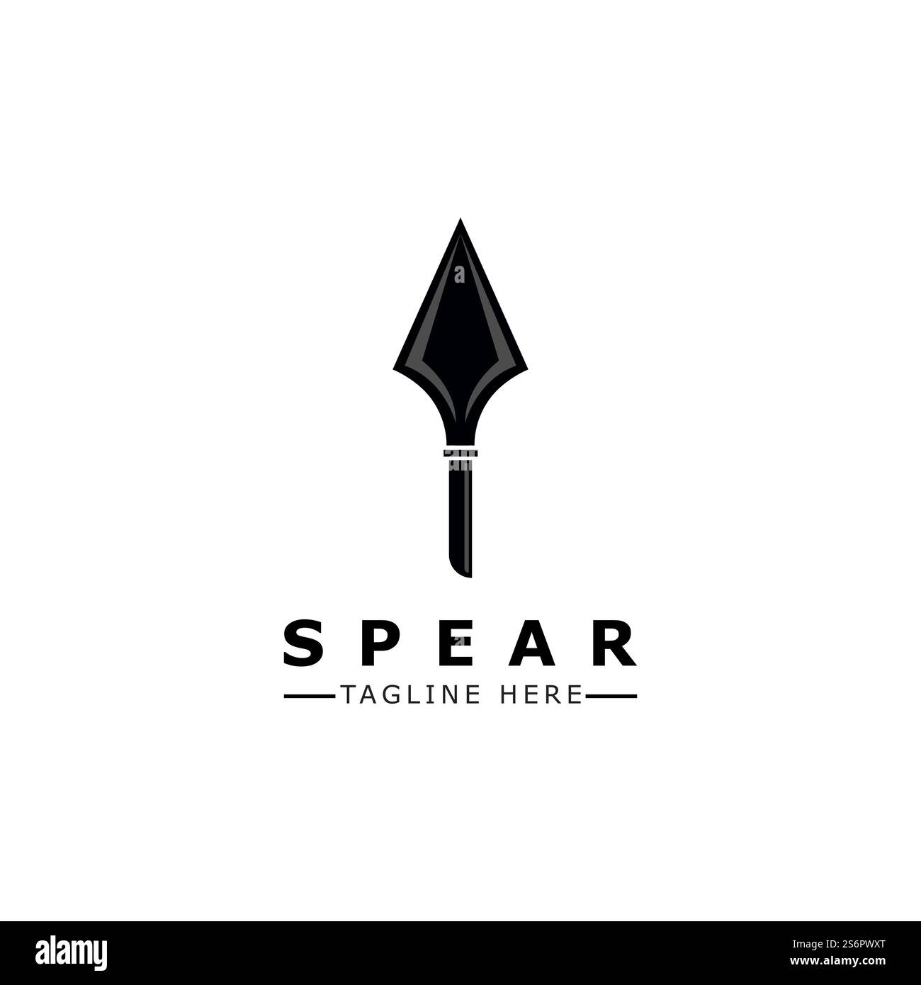 Spear vector illustration icon Template design Stock Vector Image & Art ...