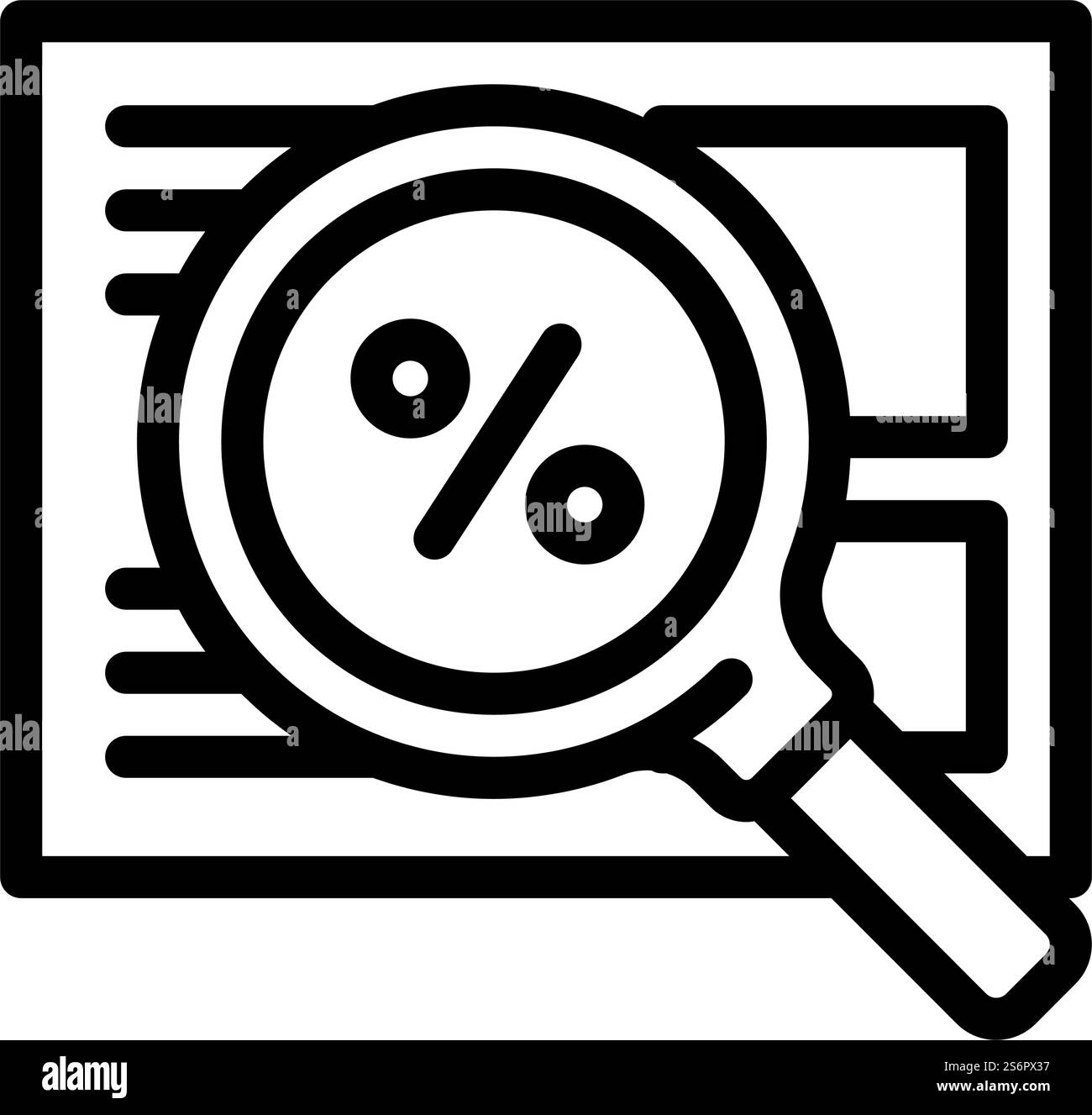 calendar with week of discounts line icon vector. calendar with week of ...