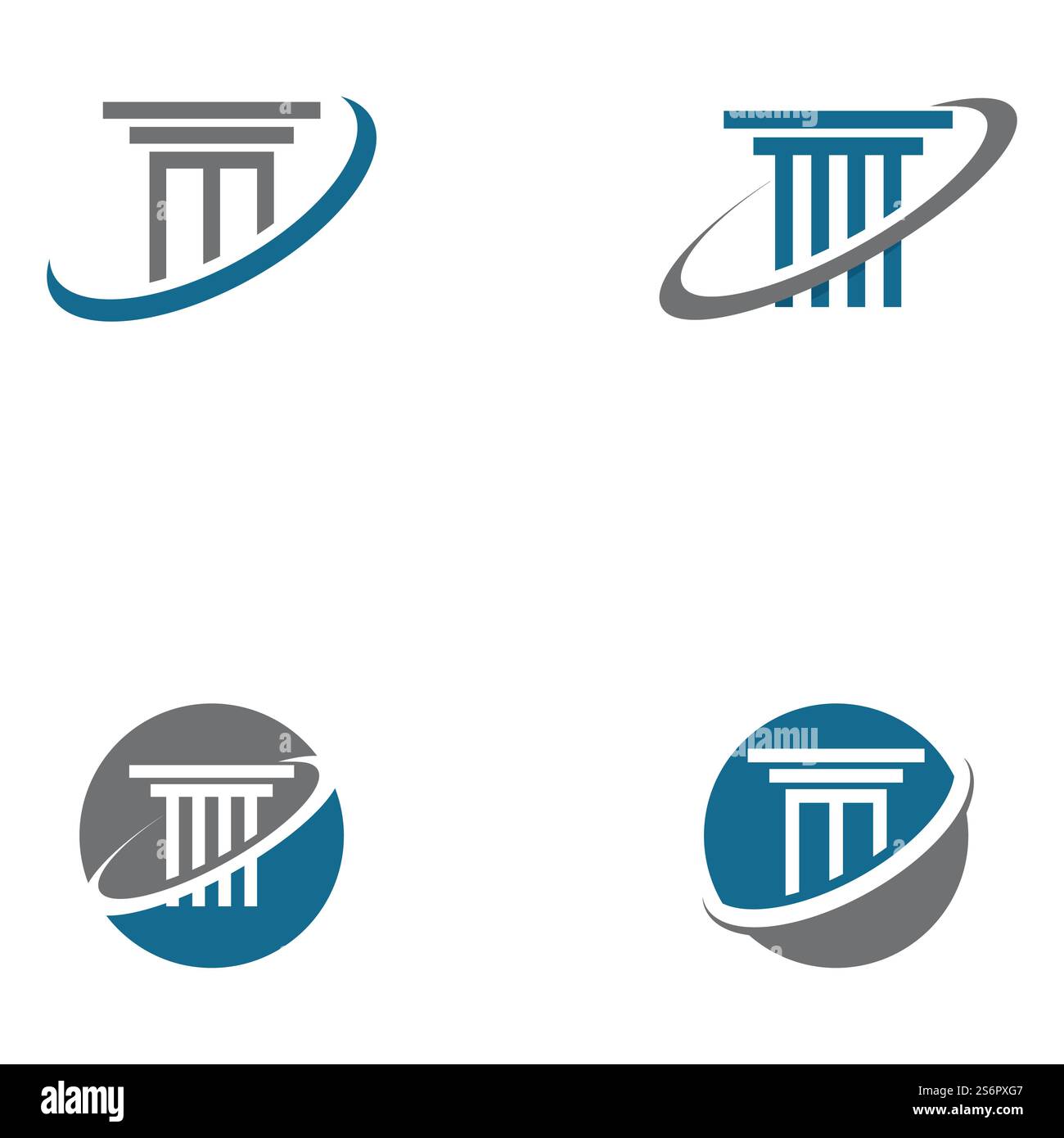 column Logo vector Template Stock Vector Image & Art - Alamy