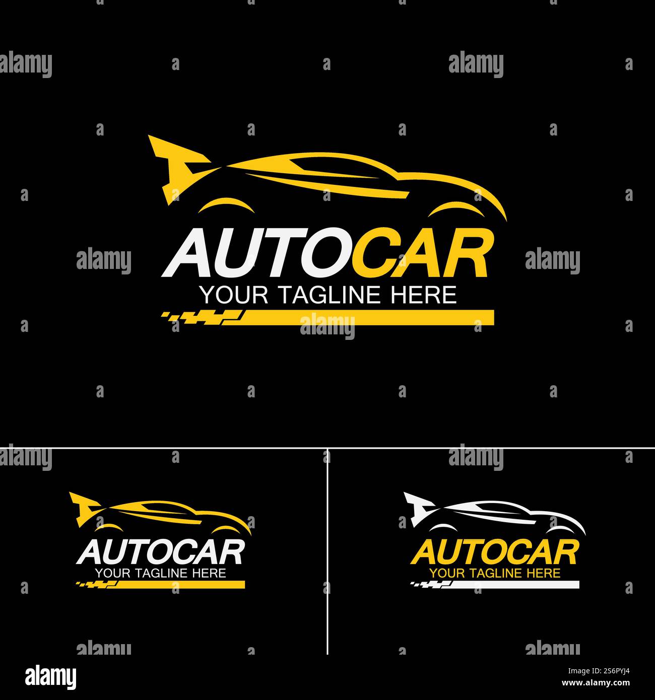 Auto car logo symbol icon vector design template Stock Vector Image ...