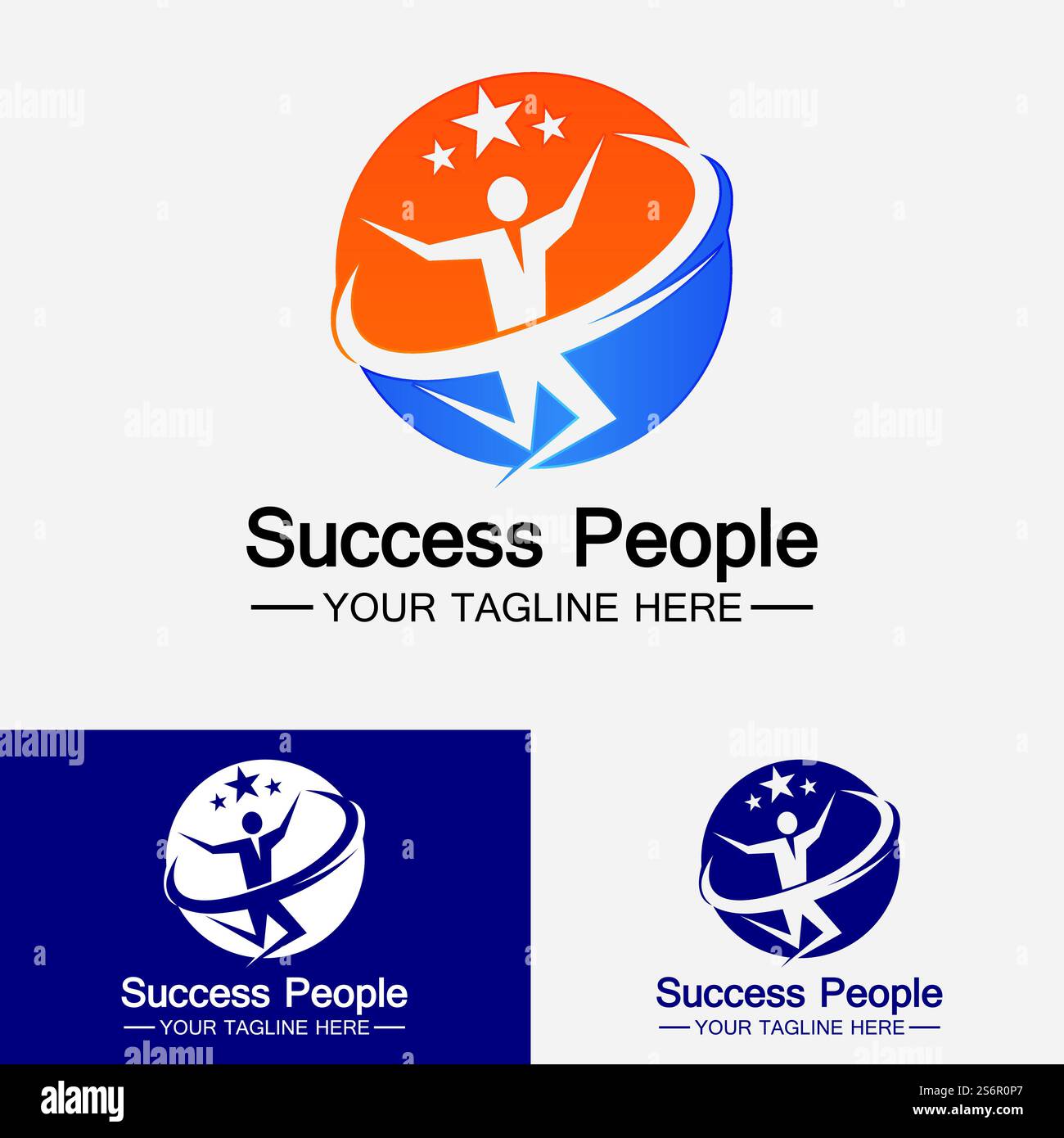 Success People Logo Vector Design Template Stock Vector Image & Art - Alamy