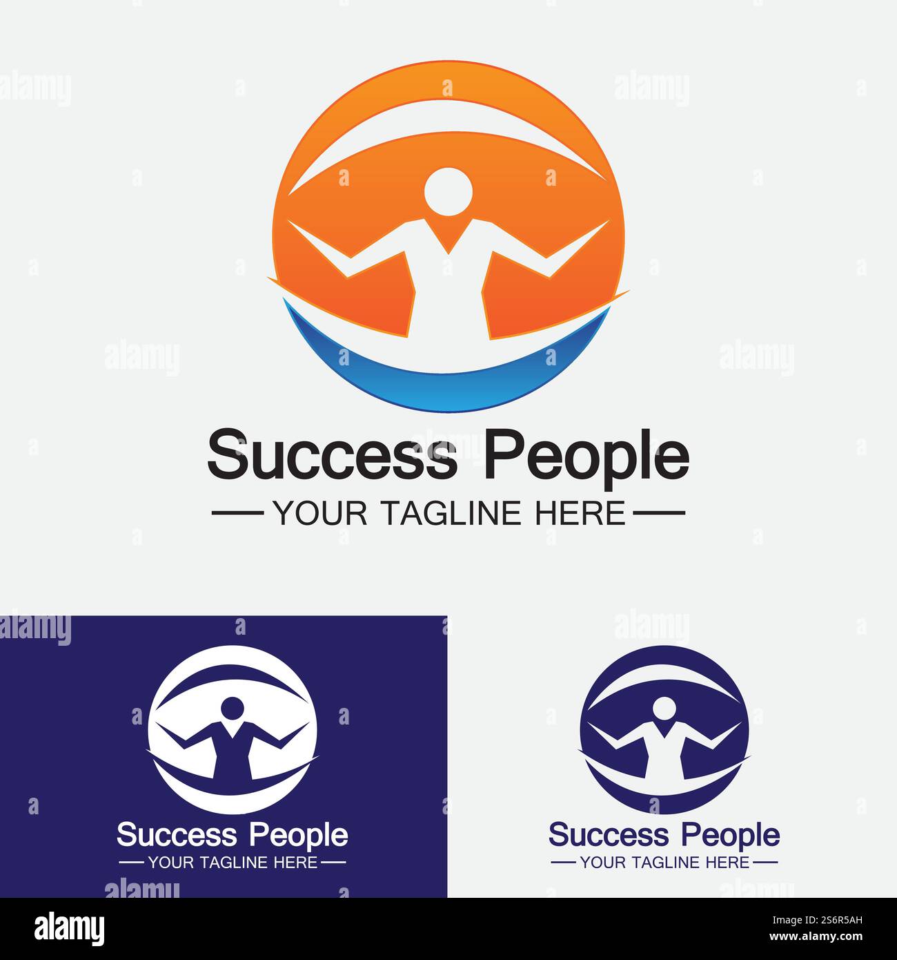 Success People Logo Vector Design Template Stock Vector Image & Art - Alamy