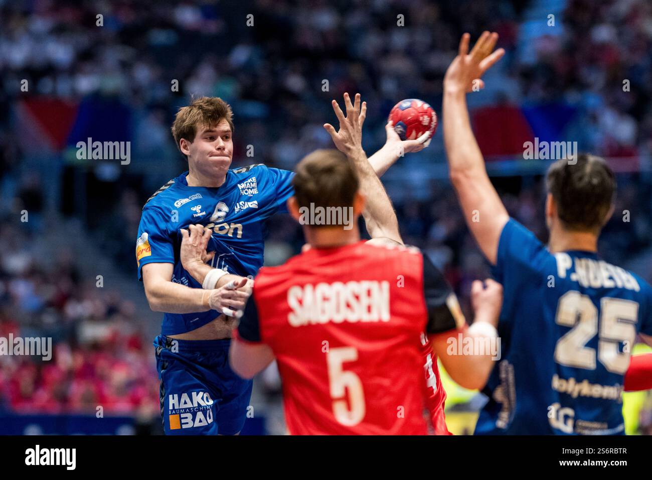 250117 Jonas Strömberg of USA during the 2025 IHF World Men's Handball