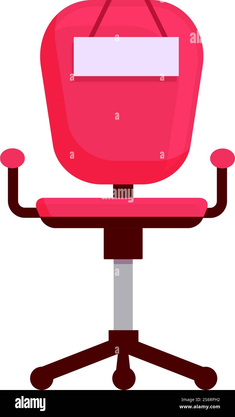 Free job chair icon cartoon vector. Vacant office. Hire recruitment ...
