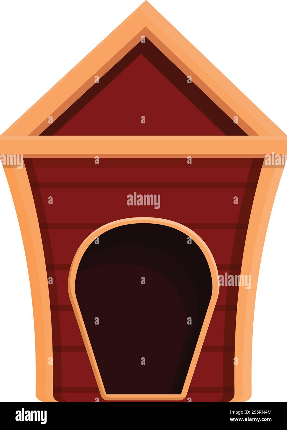 Nice doghouse icon cartoon vector. Puppy dog kennel. Pet house. Nice doghouse icon cartoon vector. Puppy dog kennel Stock Vector