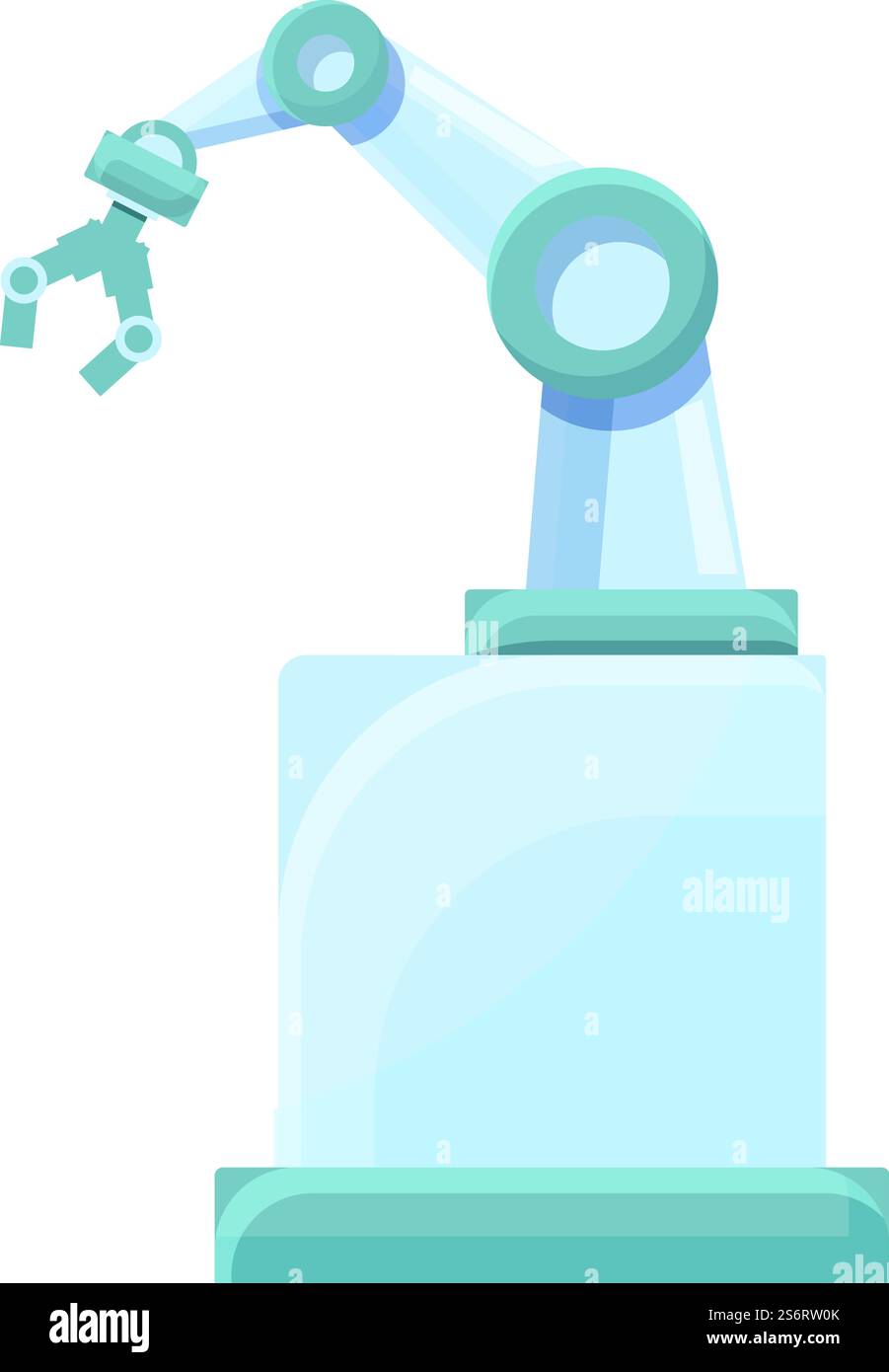 Lab research robot icon cartoon vector. Medical laboratory. Science ...