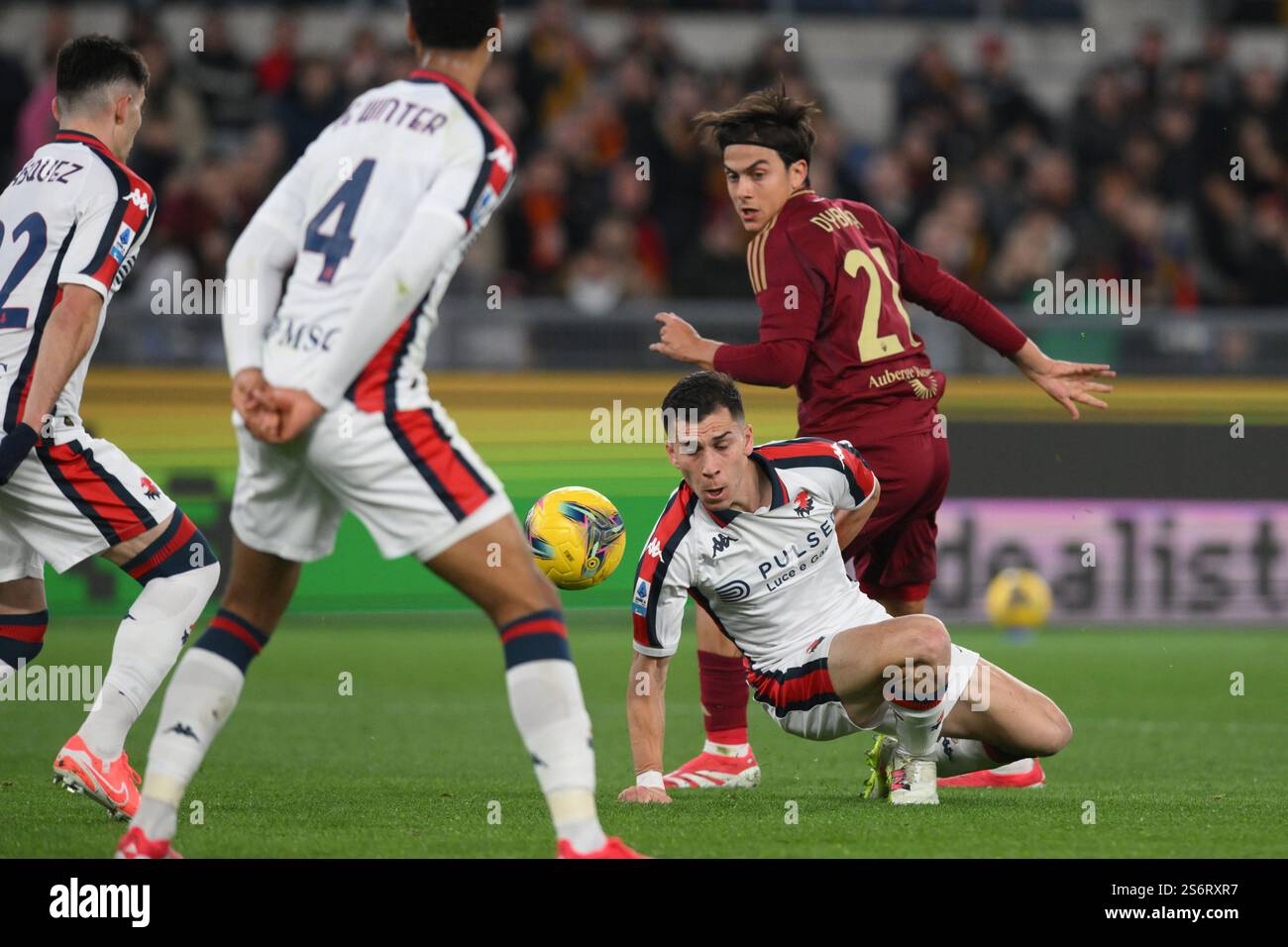 Stadio Olimpico, Rome, Italy. 17th Jan, 2025. Serie A Football; Roma ...