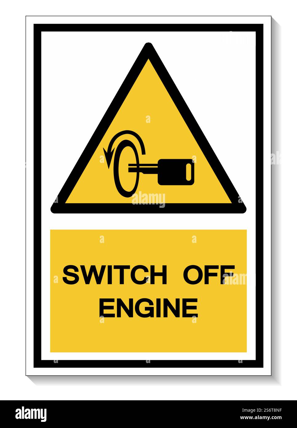 Switch Off Engine Symbol Sign Isolate On White Background,Vector ...