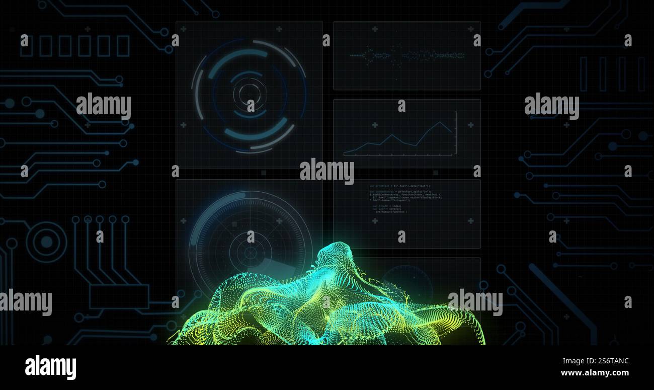 Digital data analysis graphs hi-res stock photography and images - Alamy