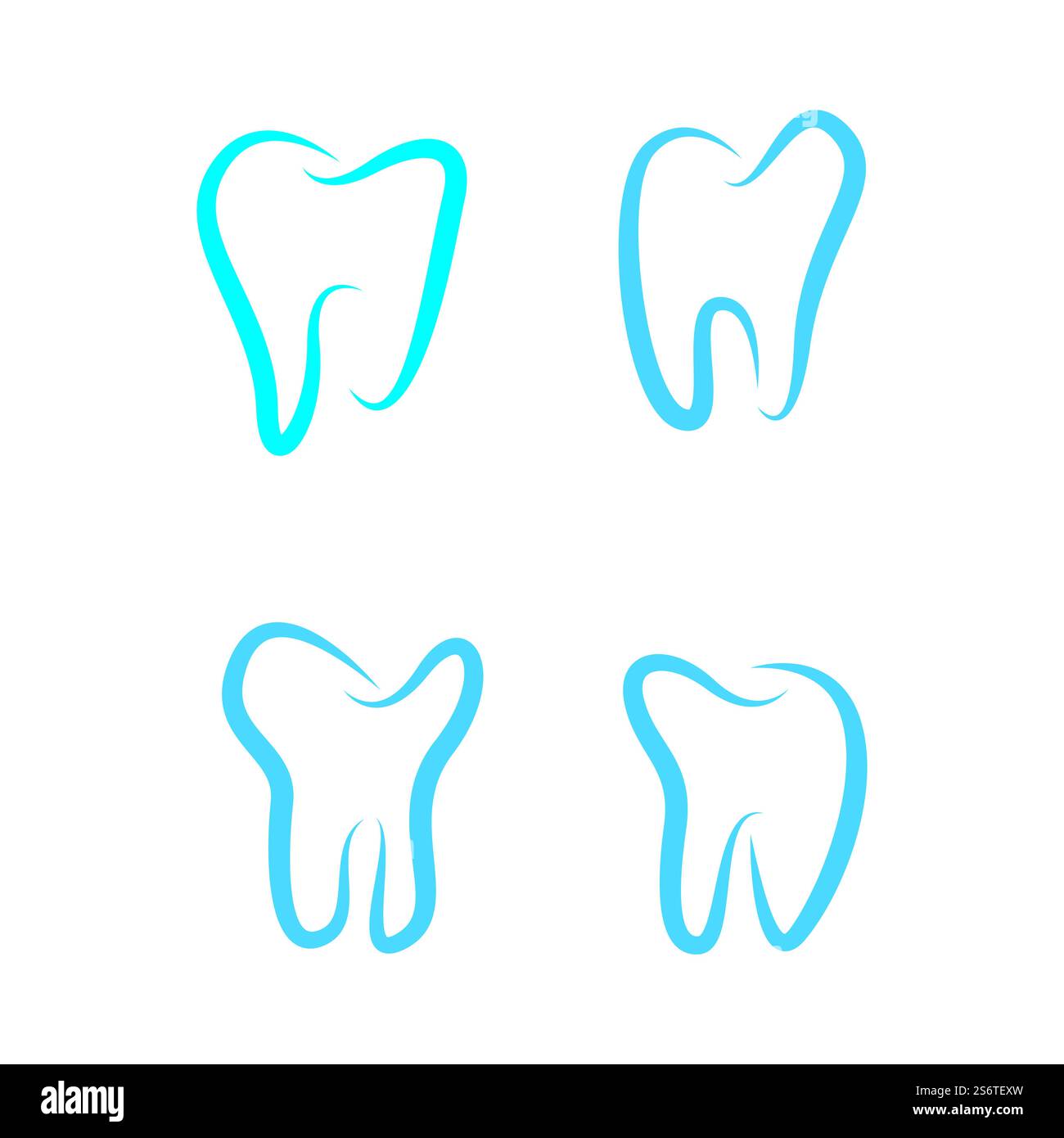 tooth dental care logo vector template Stock Vector Image & Art - Alamy