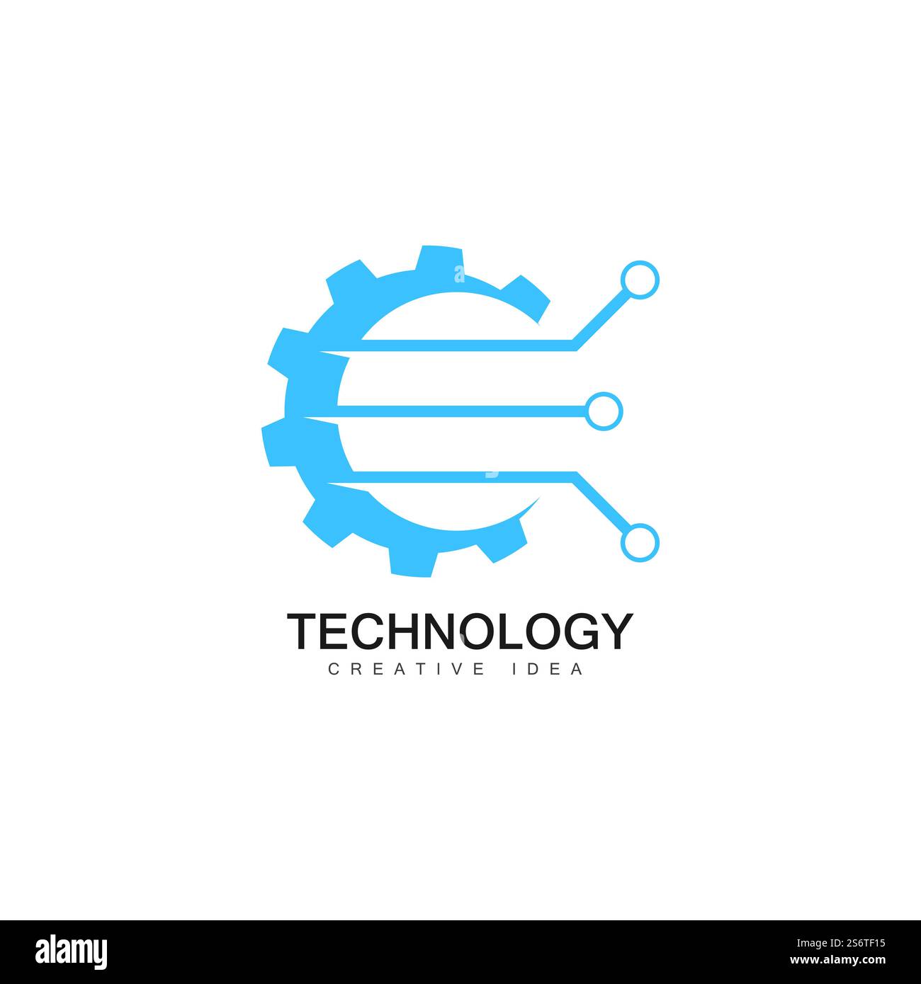 Technology logo template vector illustration Stock Vector Image & Art ...