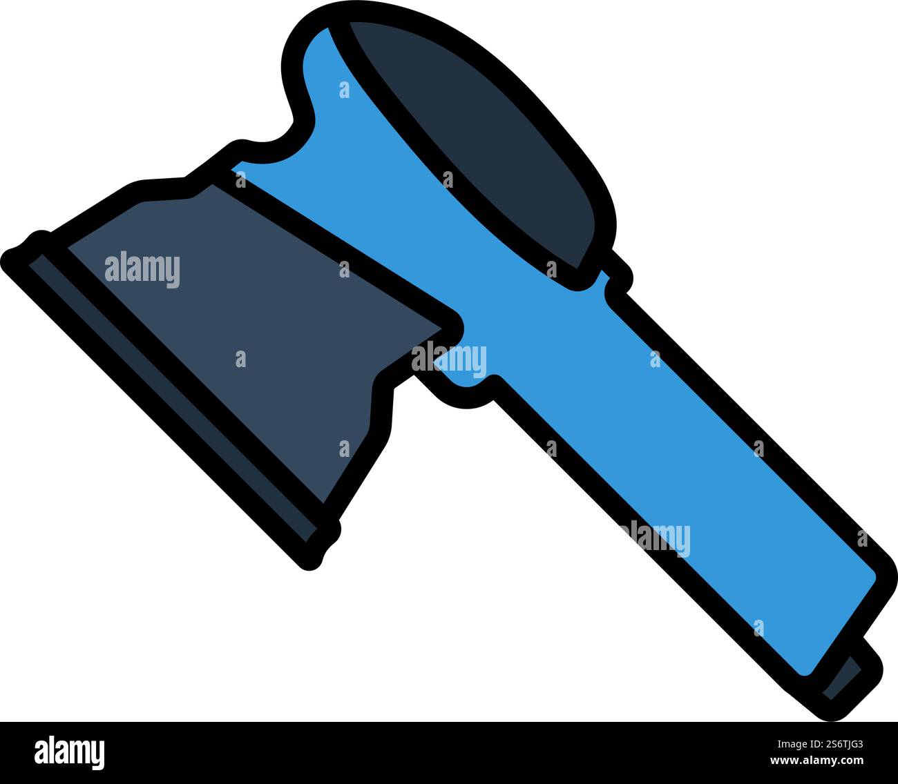 Icon Of Grinder. Editable Bold Outline With Color Fill Design. Vector Illustration. Stock Vector