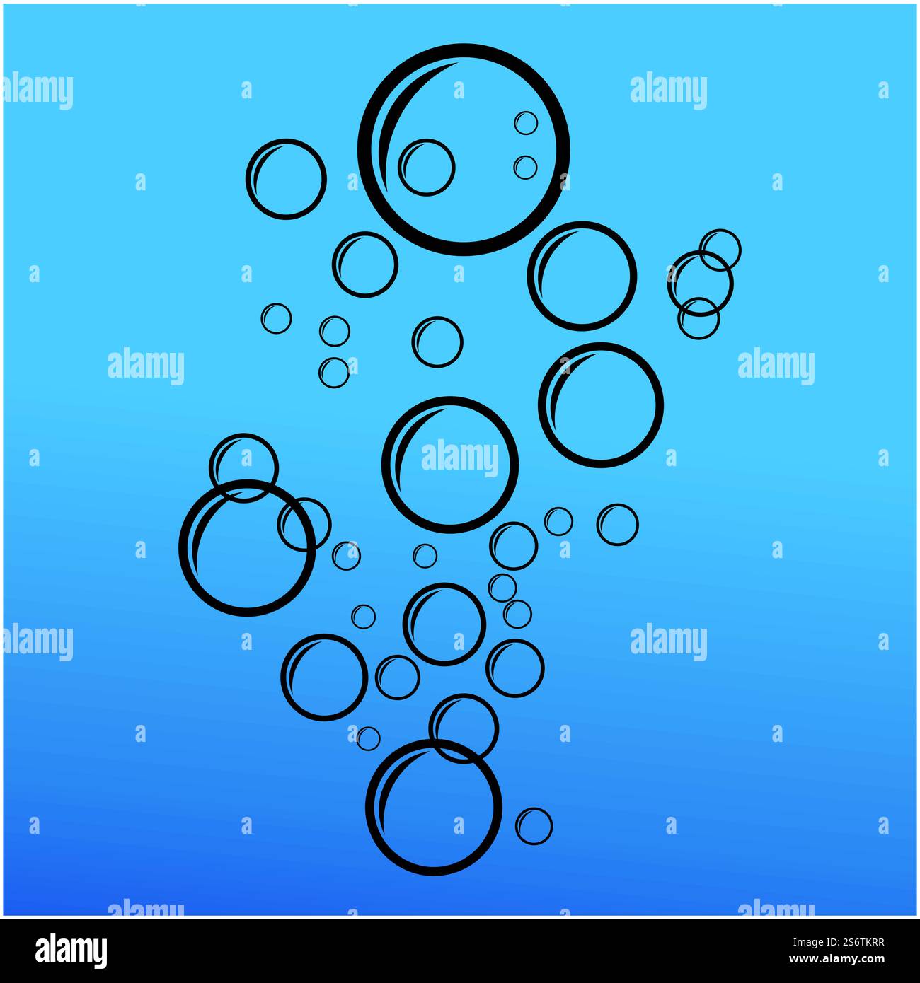 Natural realistic bubble illustration vector design Stock Vector Image ...