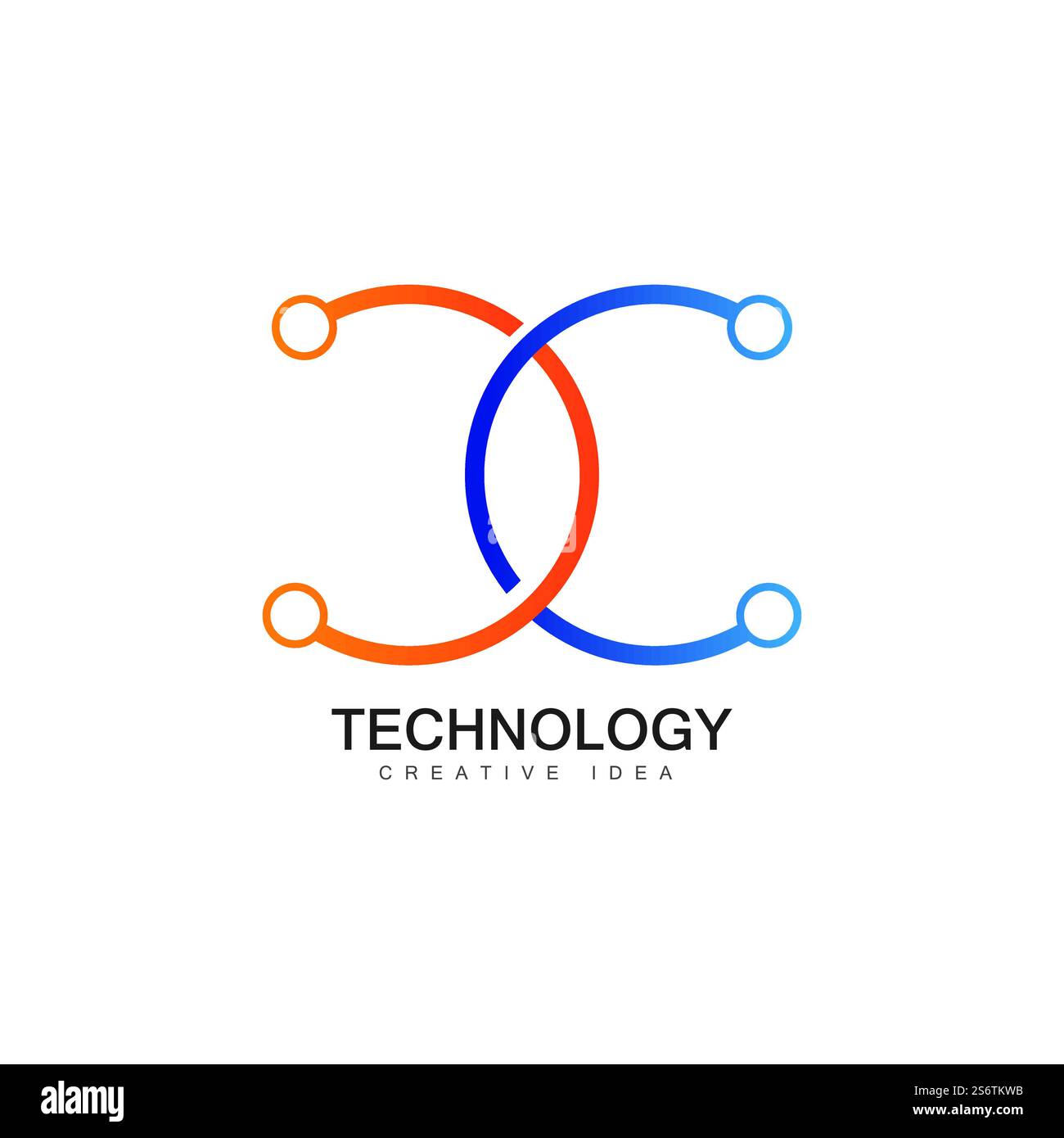 Technology logo template vector illustration Stock Vector Image & Art ...