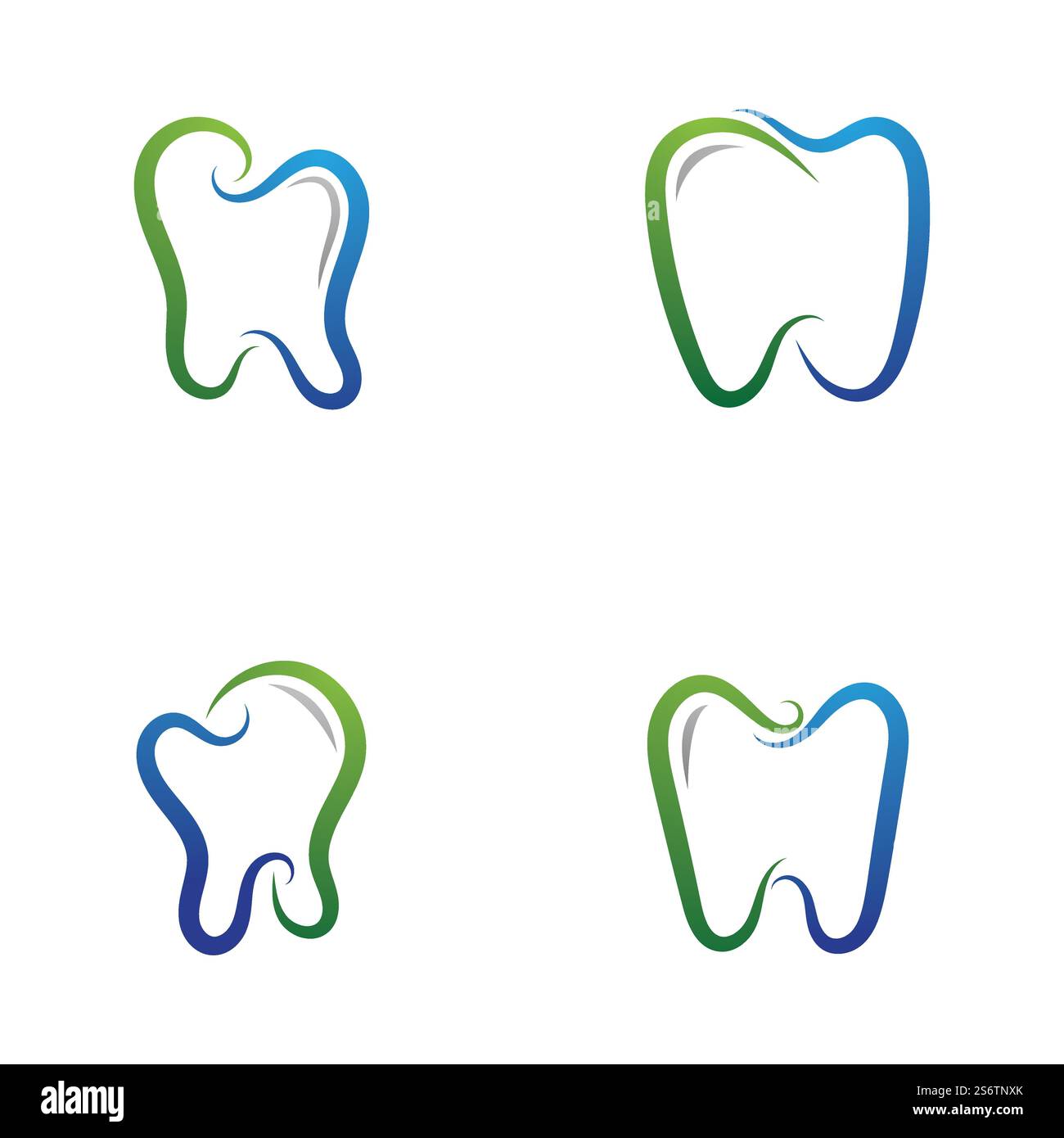 tooth dental care logo vector template Stock Vector Image & Art - Alamy