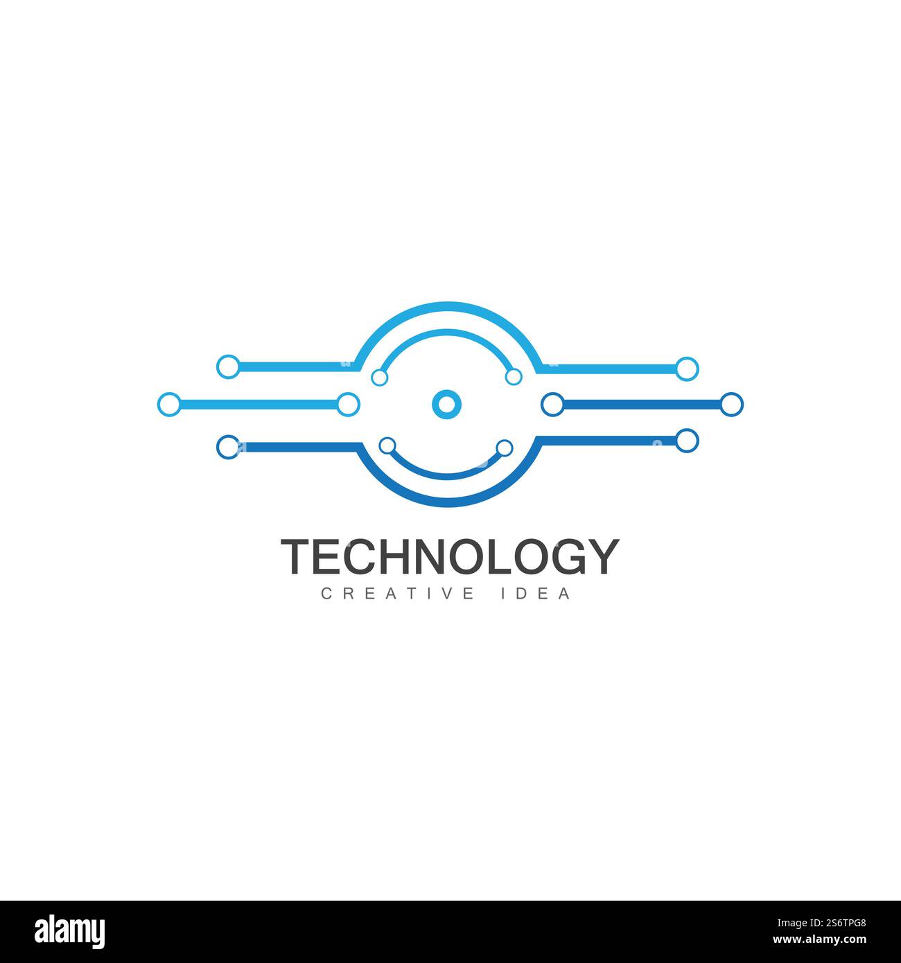 Technology logo template vector illustration Stock Vector Image & Art ...