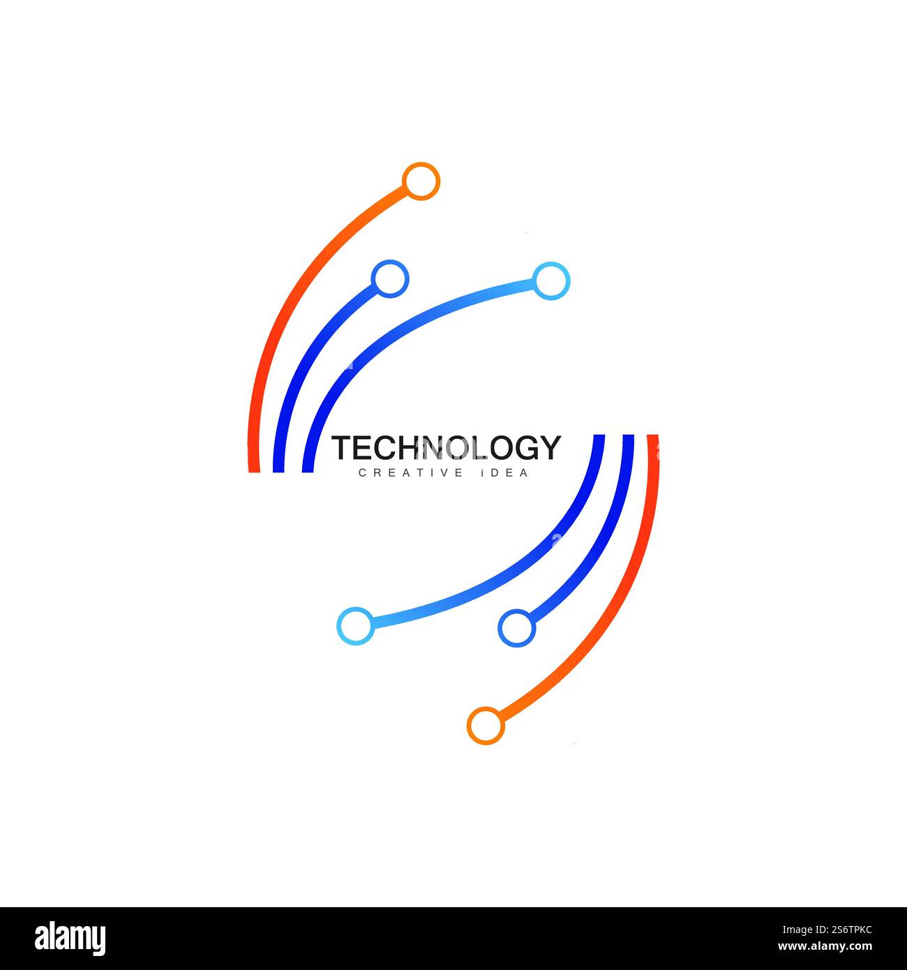 Technology logo template vector illustration Stock Vector Image & Art ...