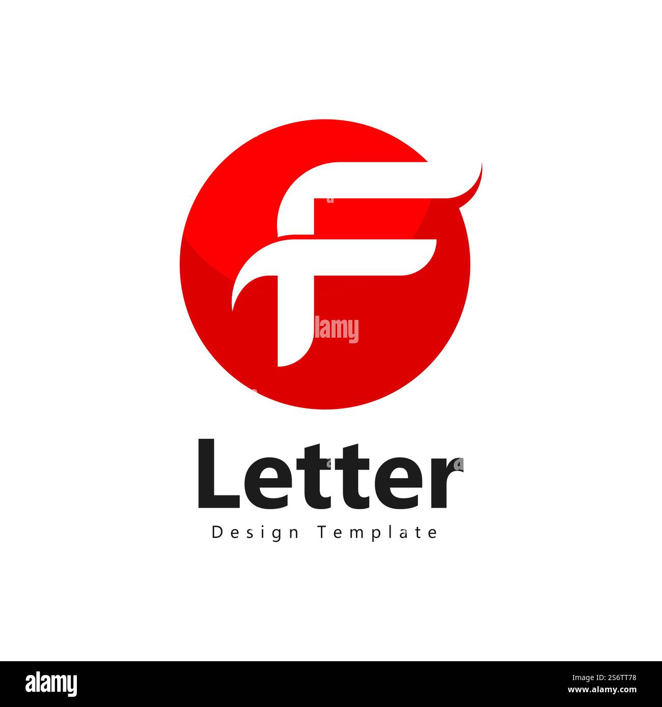 Letter F logo icon design template elements Stock Vector Image & Art ...