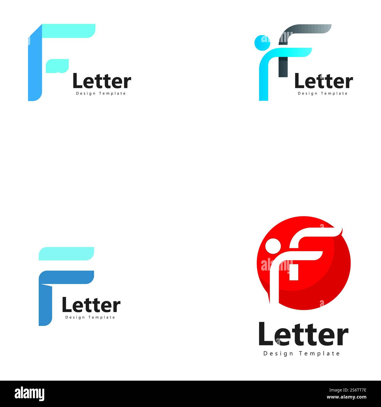 Letter F logo icon design template elements Stock Vector Image & Art ...
