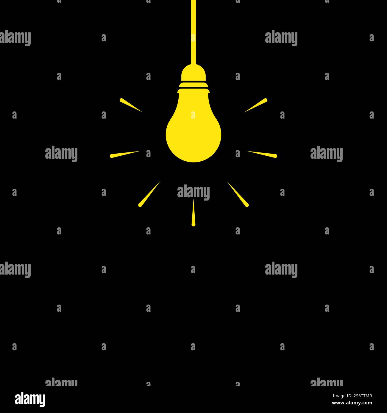 Bulb technology ilustration logo vector design Stock Vector