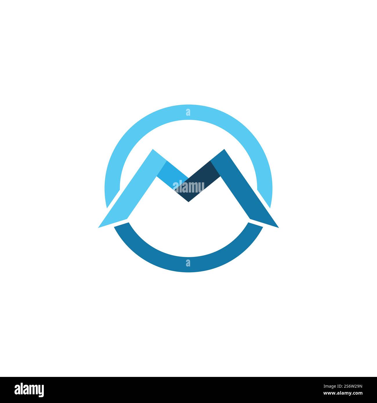 Letter M logo icon design template Stock Vector Image & Art - Alamy