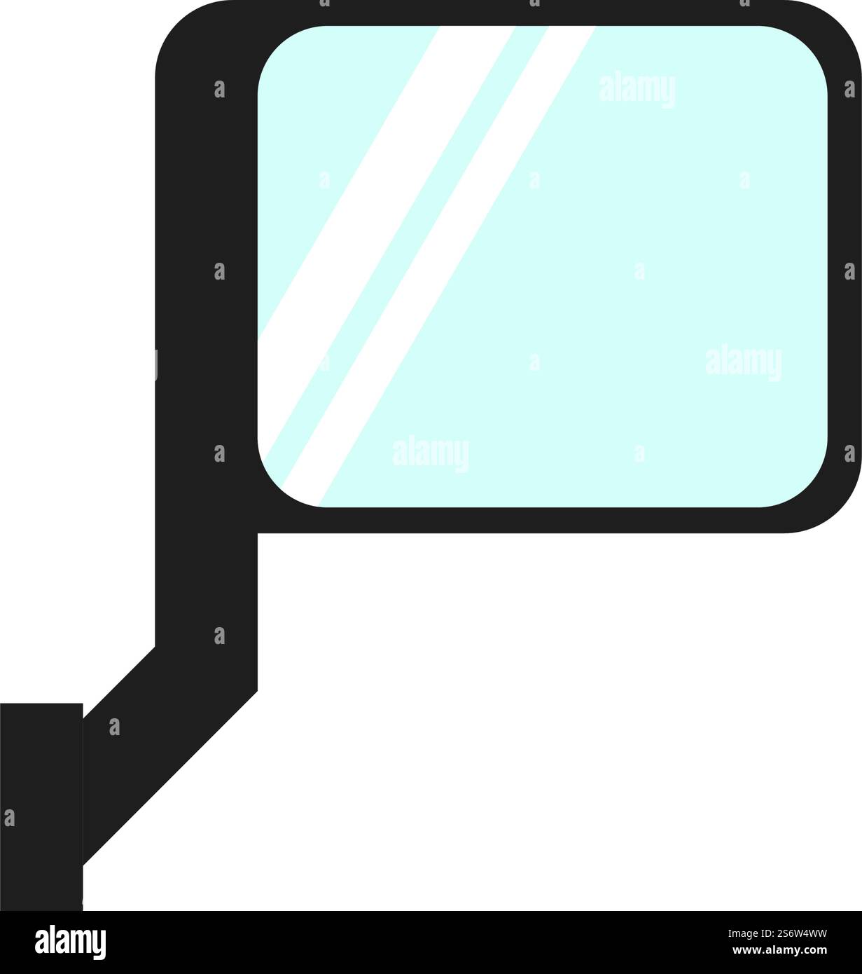 Rear view mirror motorcycle Stock Vector Images - Alamy