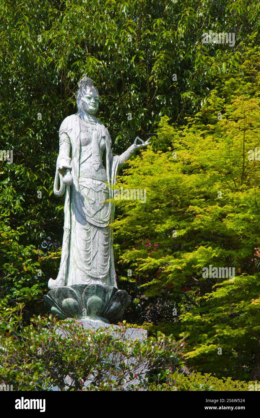 Japan, Kumano Kodo, Nachisan Seiganto-ji Temple Stock Photo