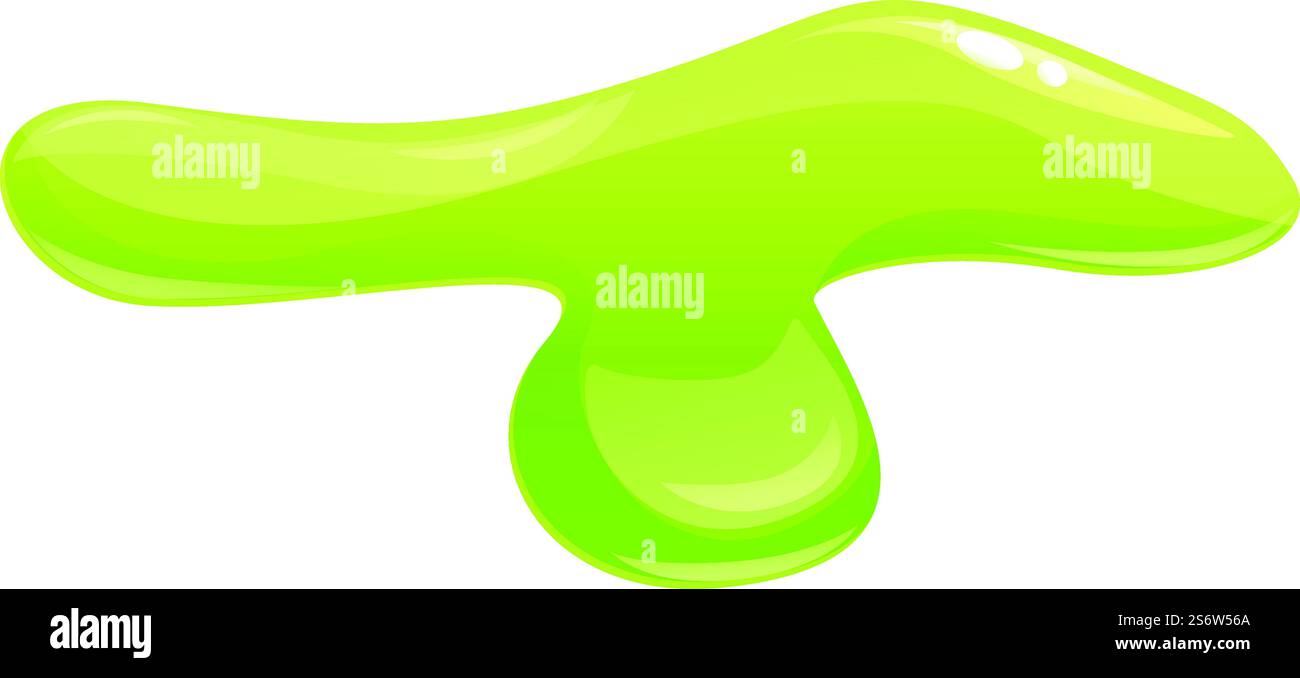 Bubble splash icon cartoon vector. Green slime. Goo liquid. Bubble ...