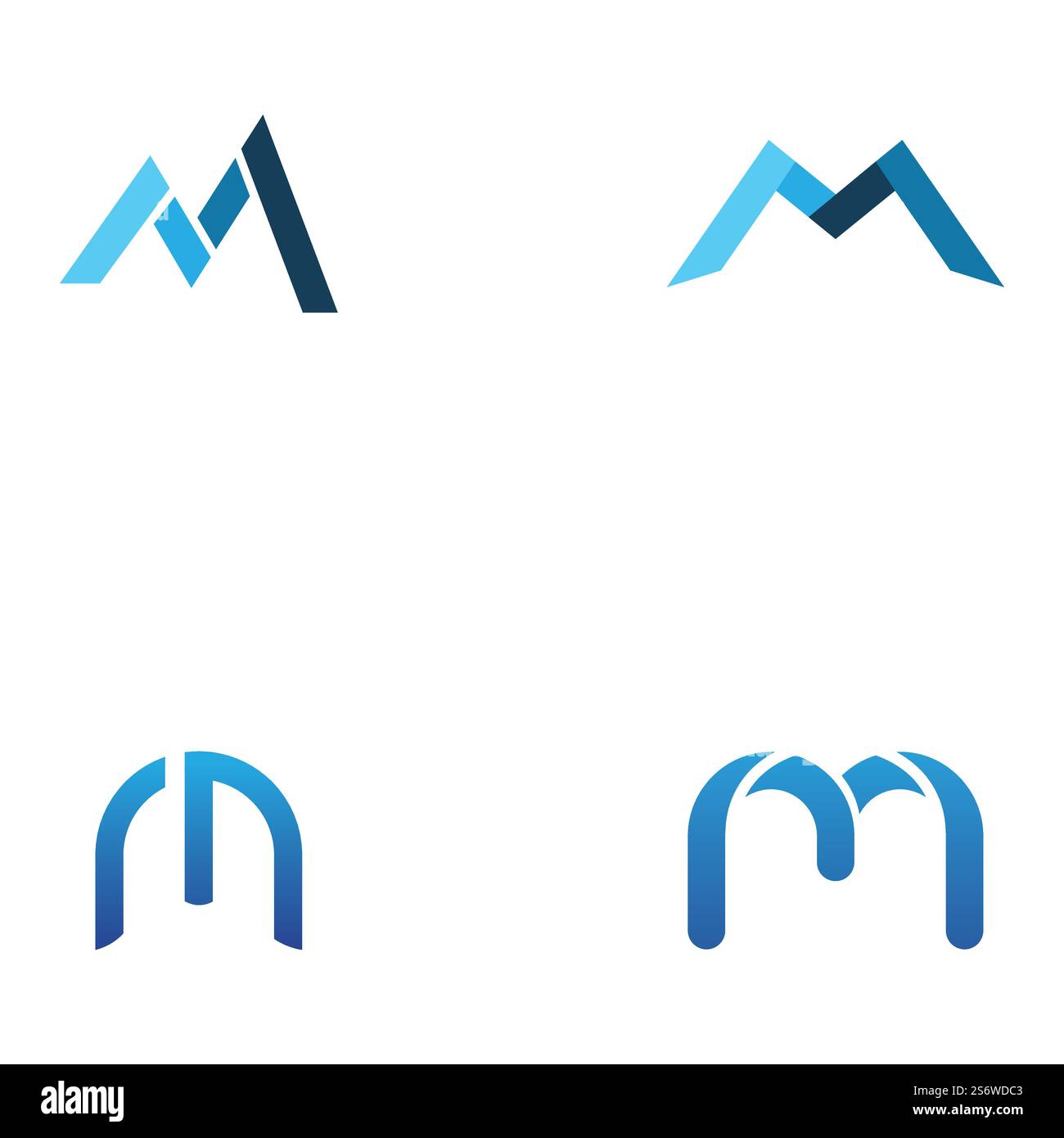 Letter M logo icon design template Stock Vector Image & Art - Alamy