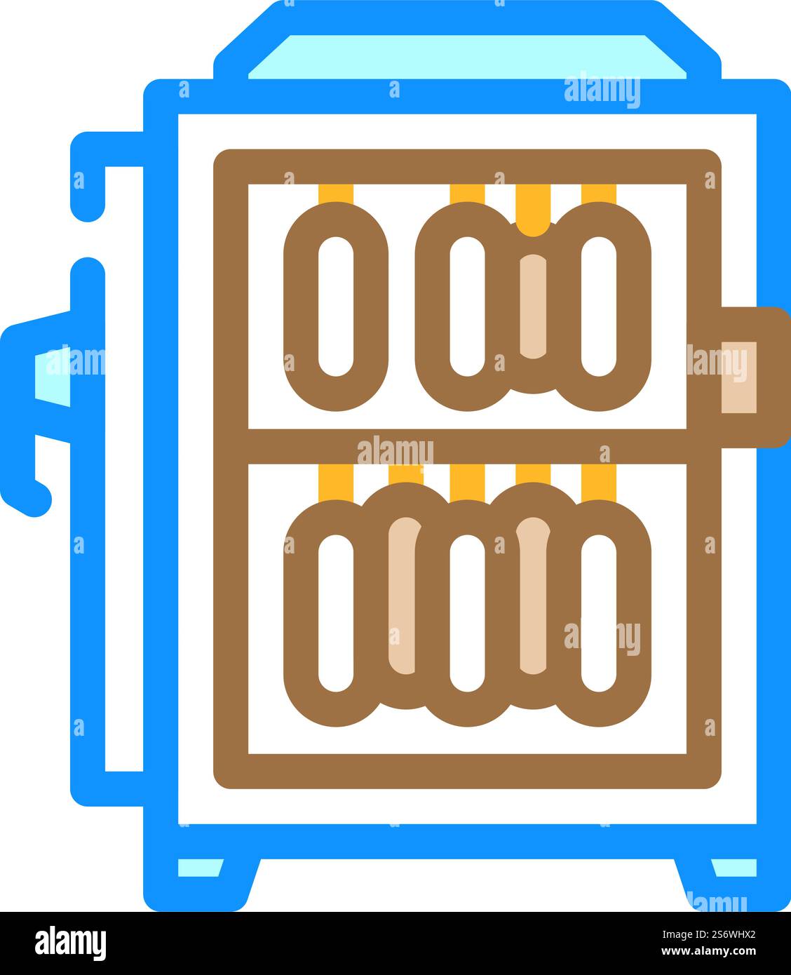 intensive cooling chamber color icon vector. intensive cooling chamber ...