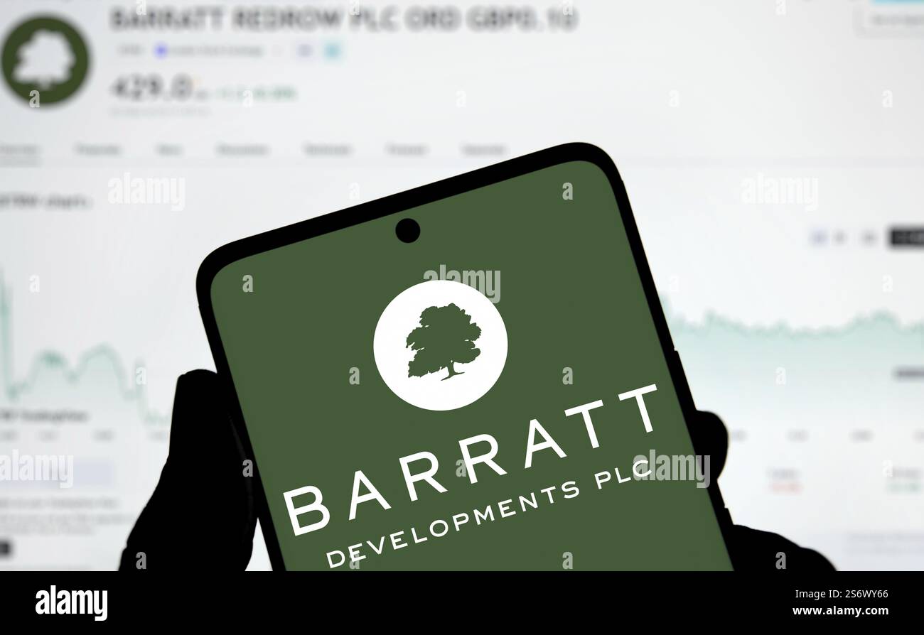 Barratt Developments Plc Logo 189 Barratt Developments Plc Stock