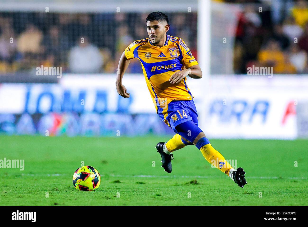 Monterrey, Mexico. 17th Jan, 2025. LIGA BBVA MX Clausura 2nd round ...