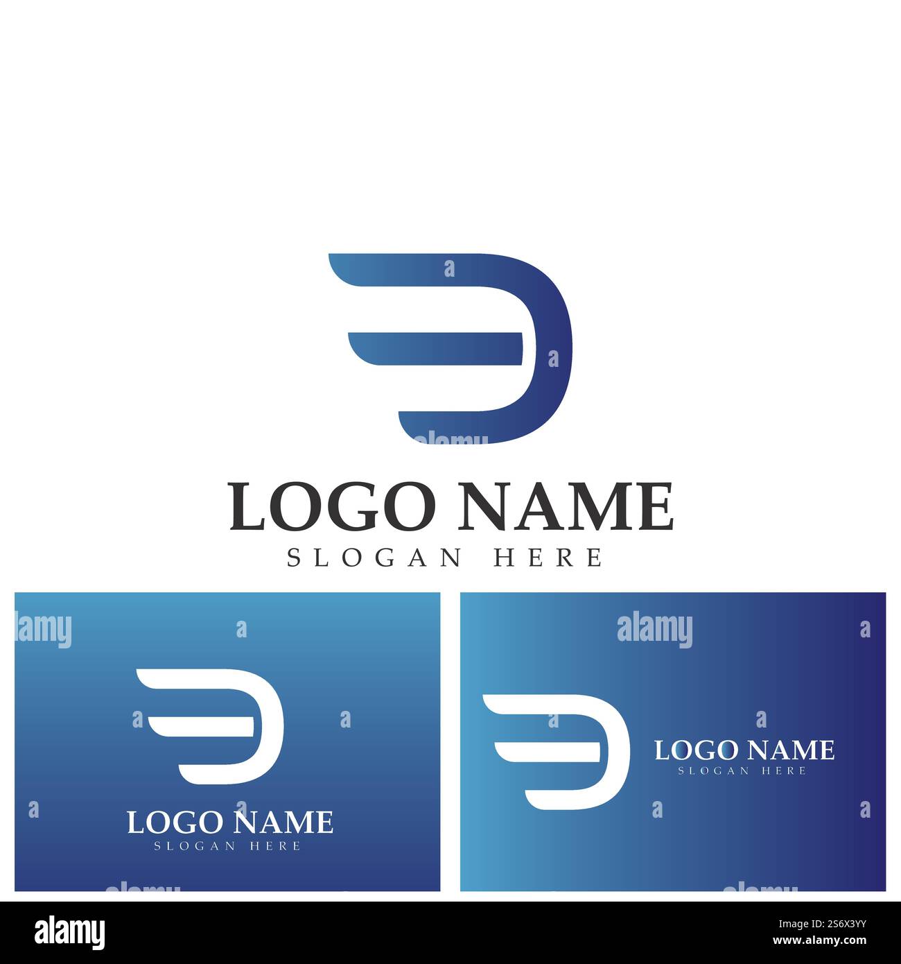 Letter D logo icon design template elements Stock Vector Image & Art ...