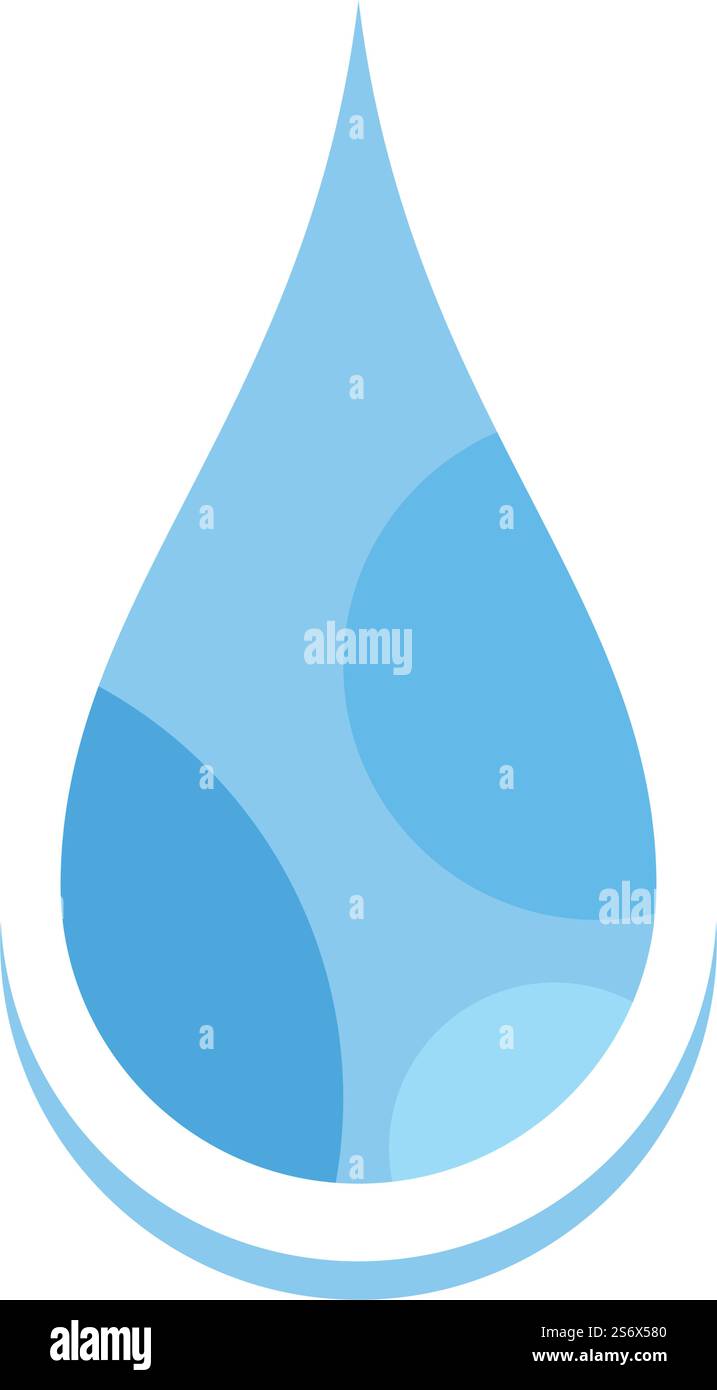 Water drop illustration logo vector design Stock Vector Image & Art - Alamy