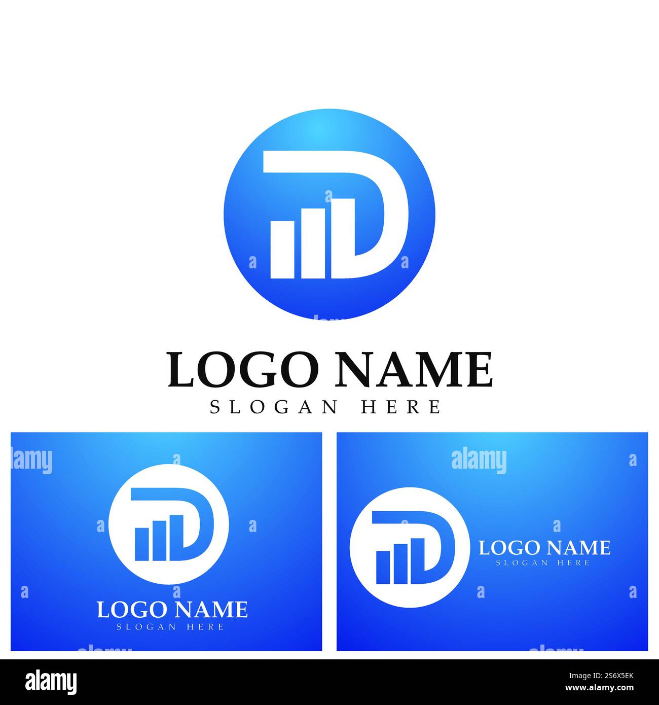 Letter D logo icon design template elements Stock Vector Image & Art ...