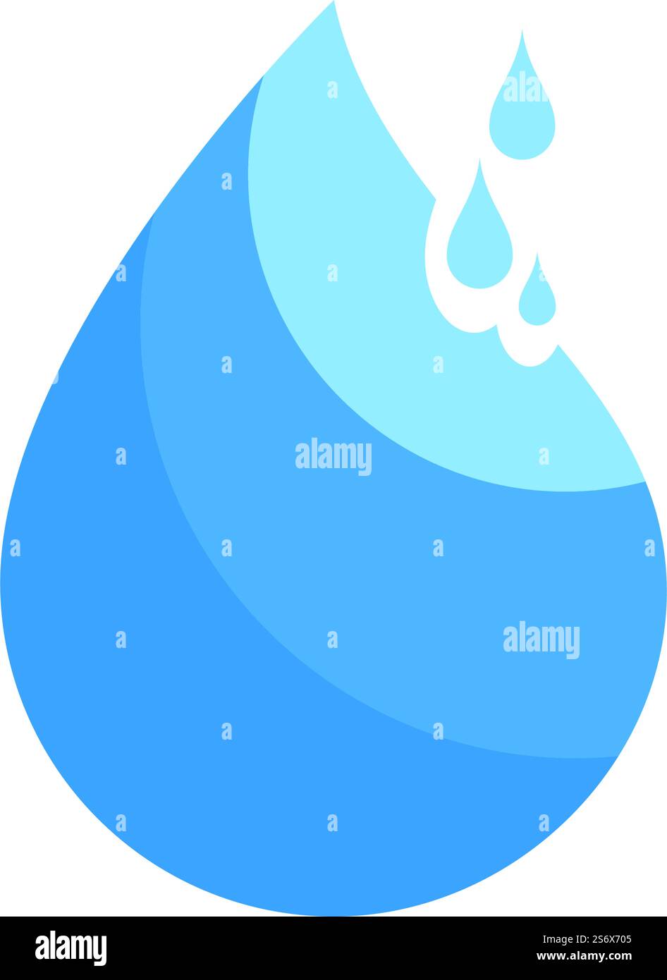 Water drop illustration logo vector design Stock Vector Image & Art - Alamy