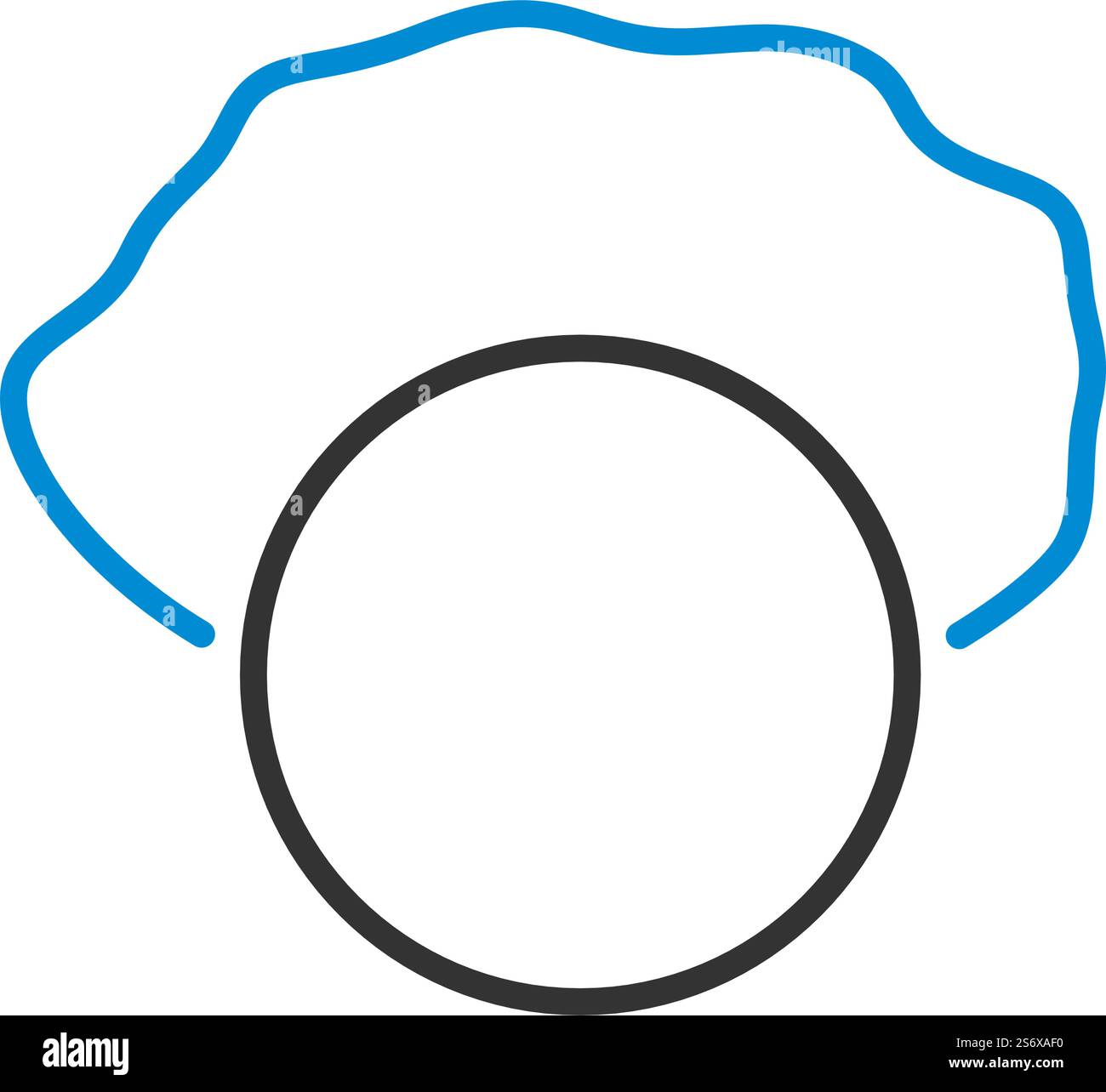 April Fool’s Day Icon. Editable Bold Outline With Color Fill Design ...