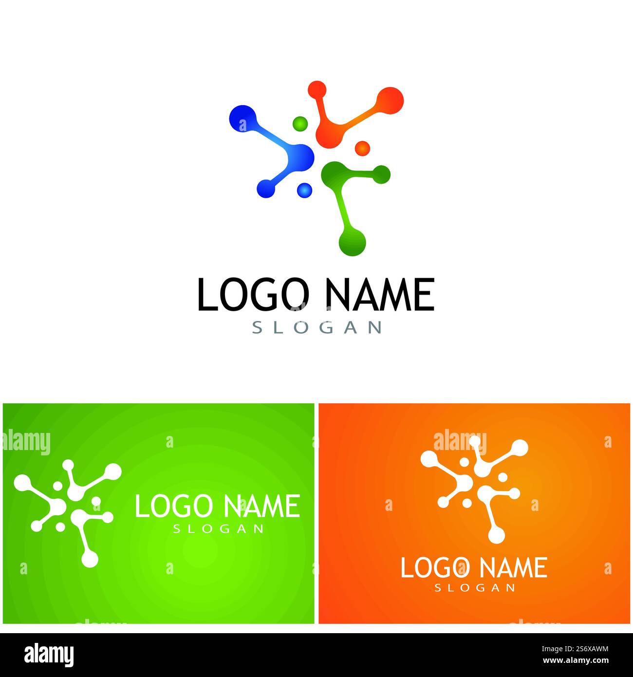 Molecule symbol logo template vector illustration design Stock Vector ...