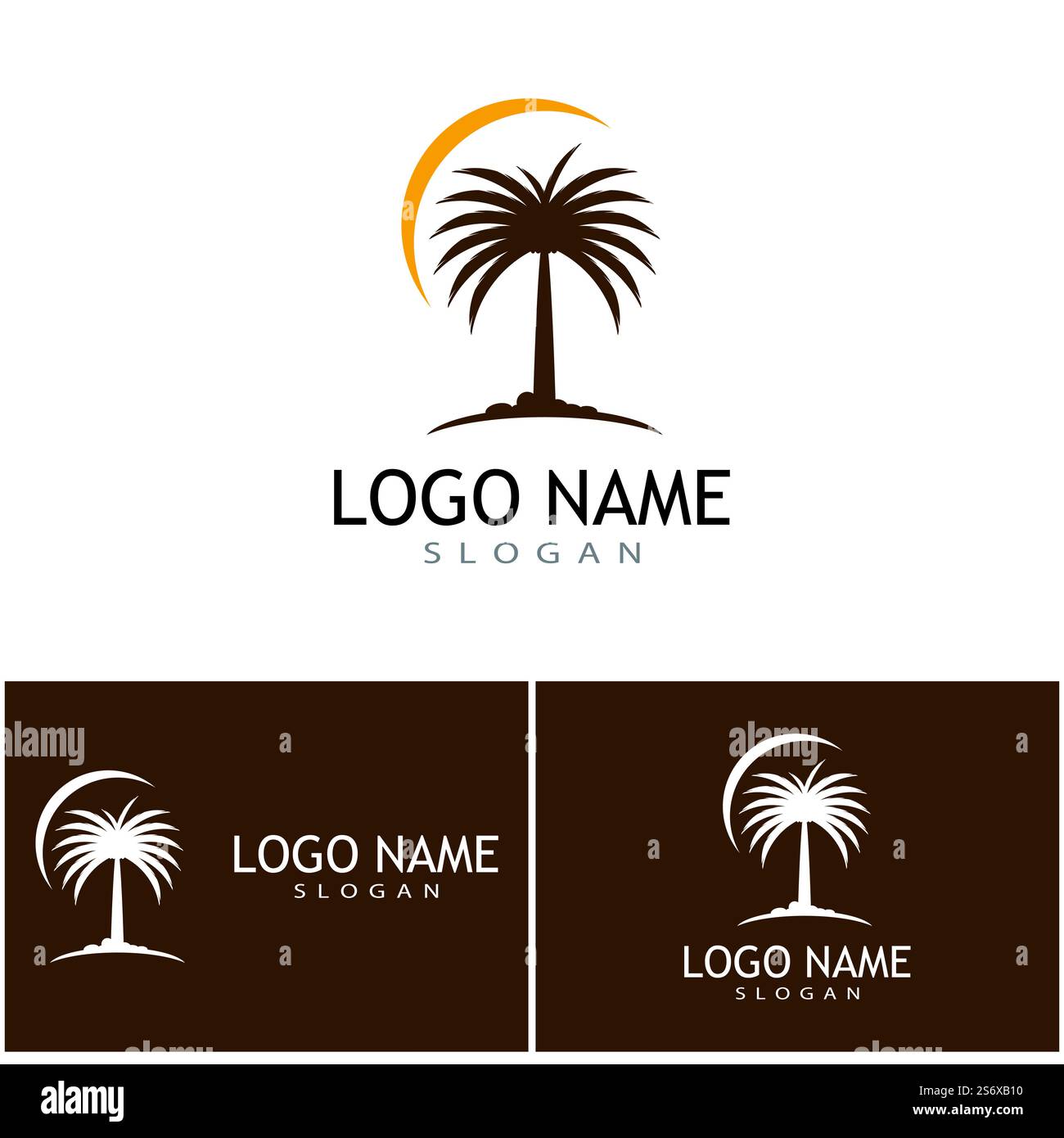 Dates tree Logo Template vector symbol design Stock Vector Image & Art ...