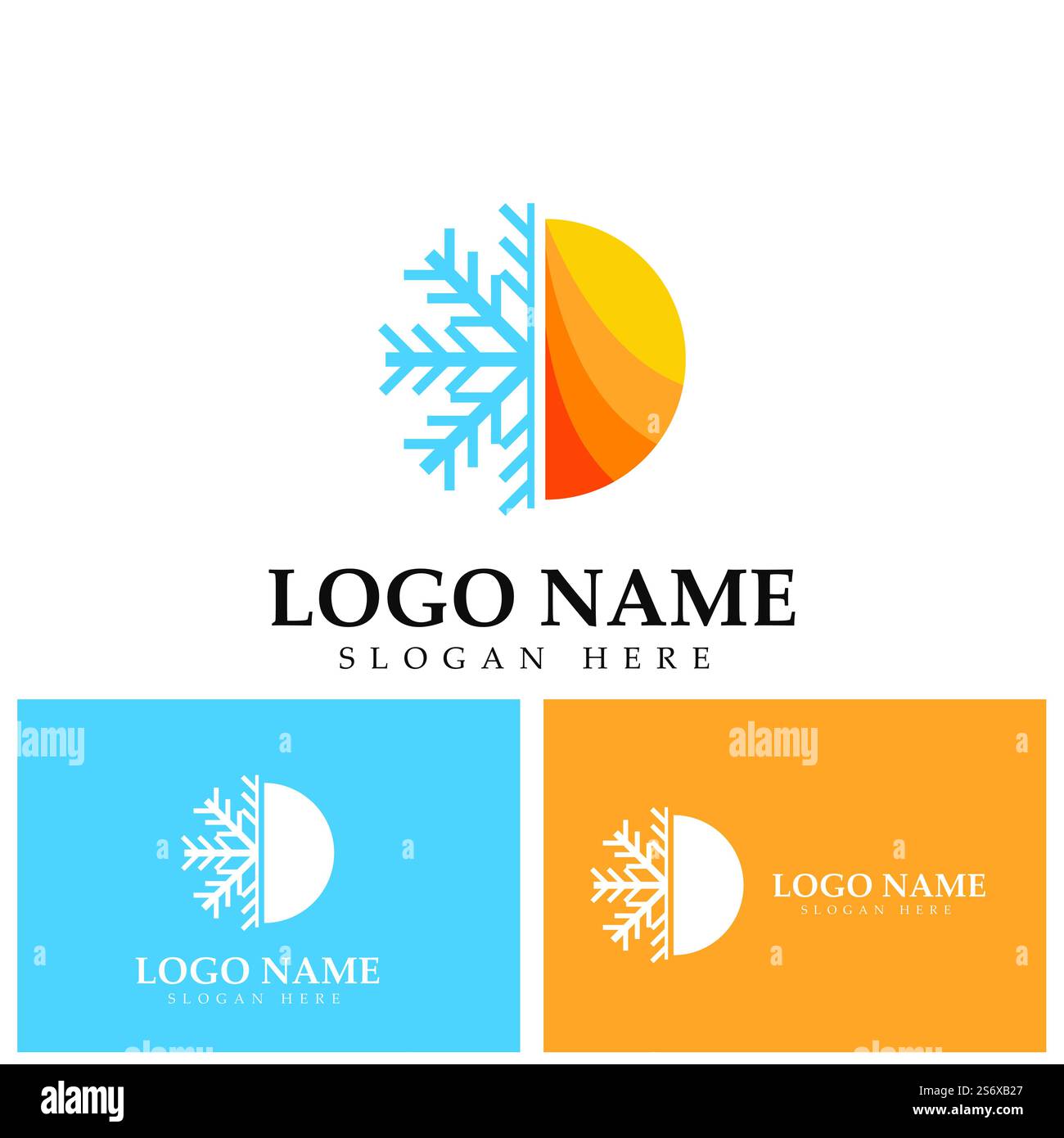 Hot and cold icon graphic design template Stock Vector Image & Art - Alamy