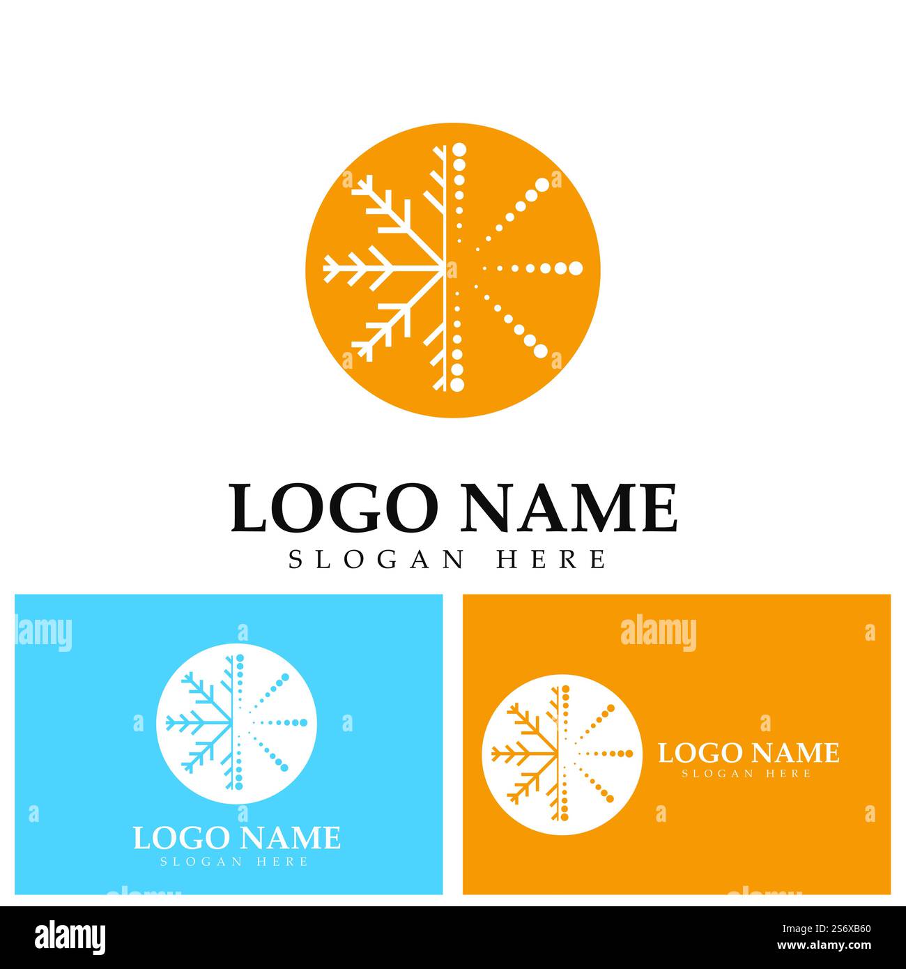 Hot and cold icon graphic design template Stock Vector