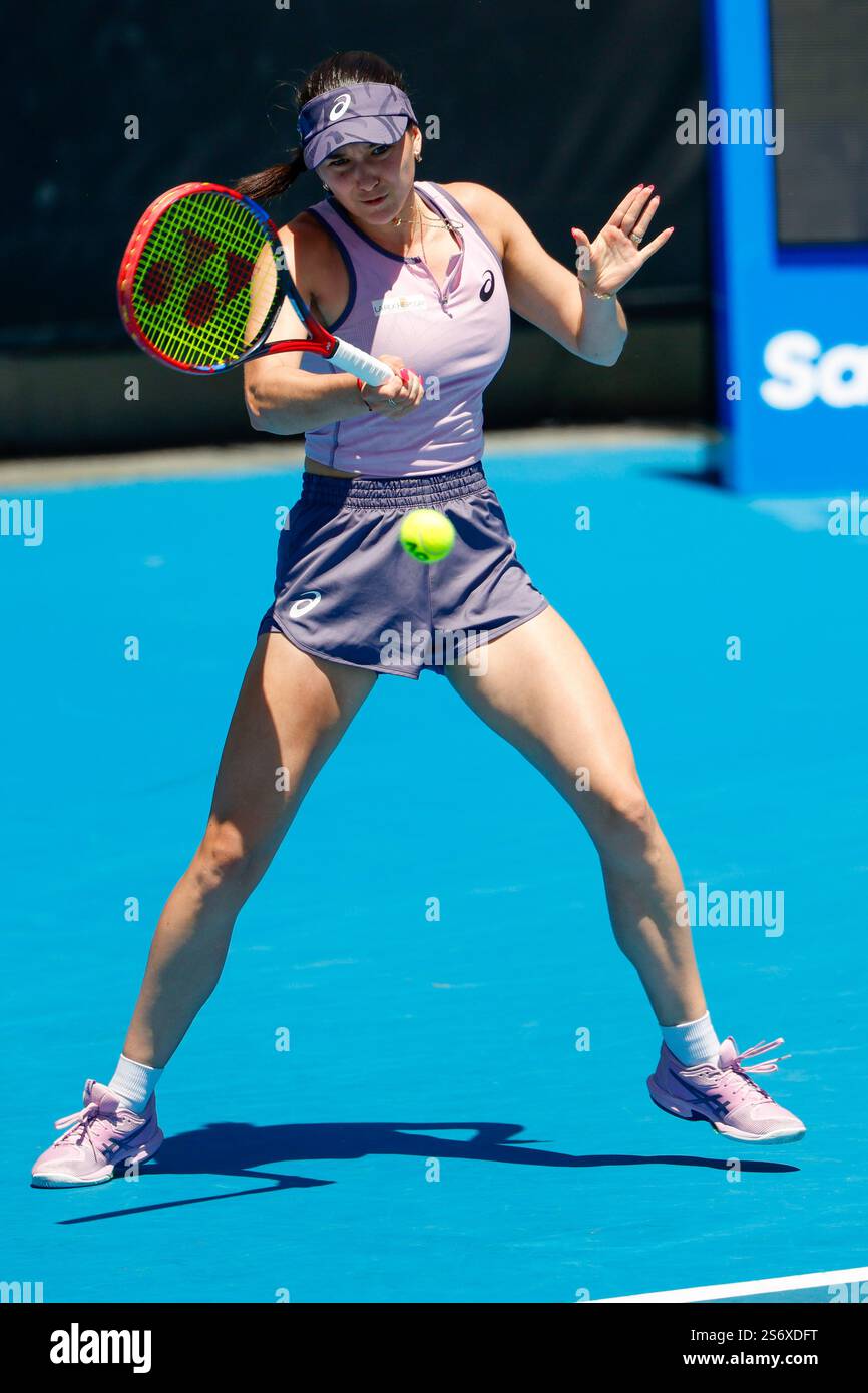 Melbourne, Australia, 18 Jan 2025. Eva Lys (GER) during the 2025 Tennis