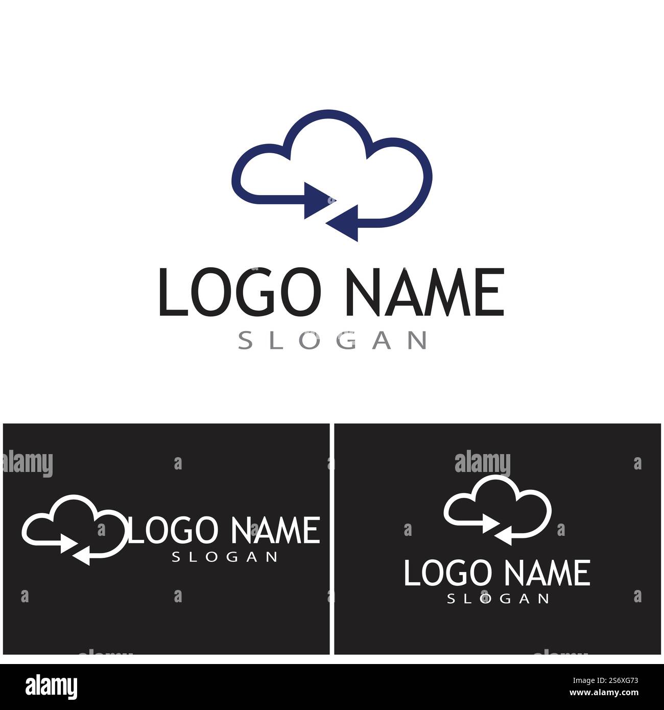 Technology logo template vector illustration Stock Vector Image & Art ...
