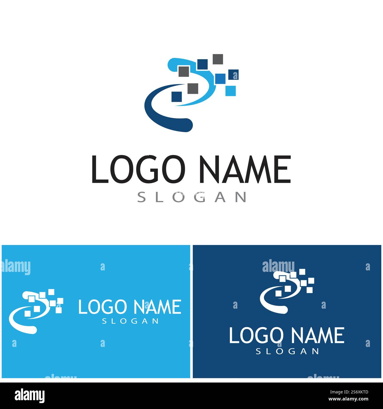 Technology logo template vector illustration Stock Vector Image & Art ...