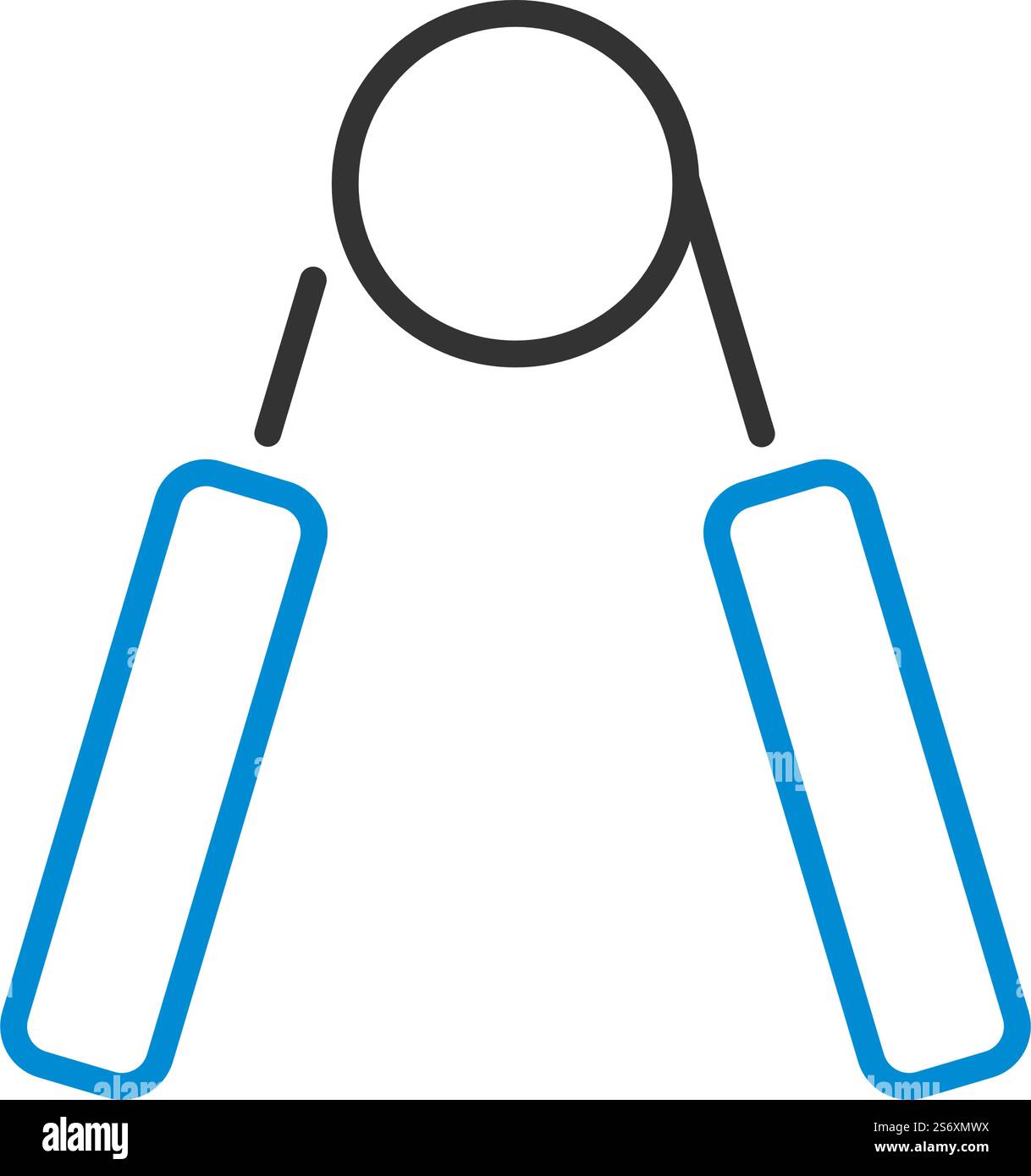 Icon Of Hands Expander. Editable Bold Outline With Color Fill Design ...
