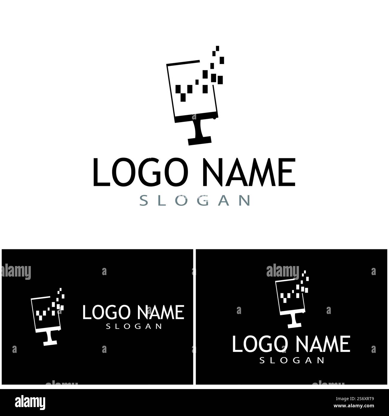 Technology logo template vector illustration Stock Vector Image & Art ...