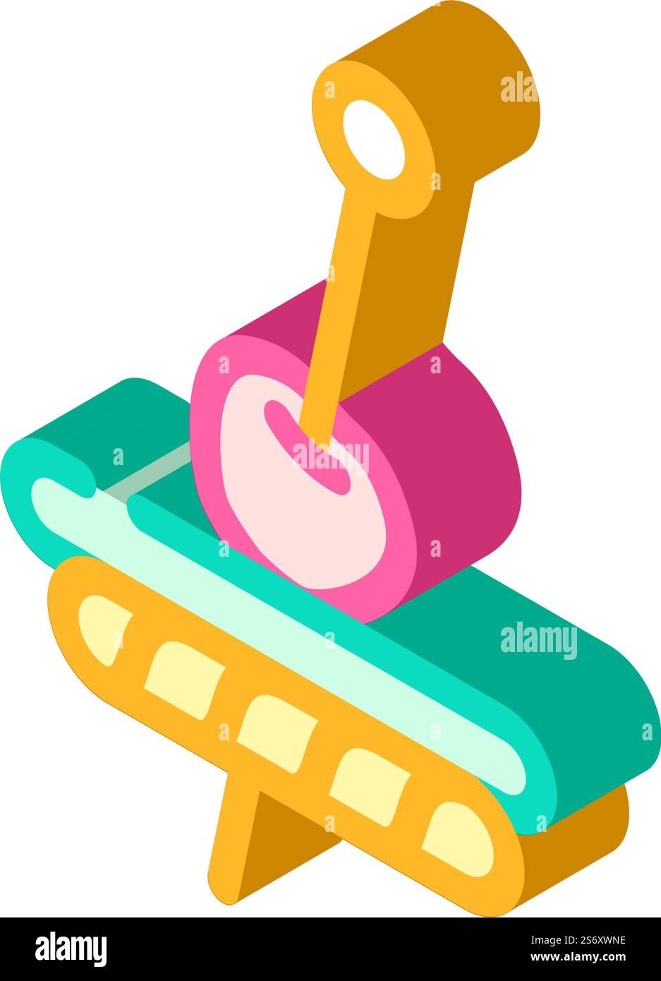 appetizer cherry red isometric icon vector. appetizer cherry red sign ...