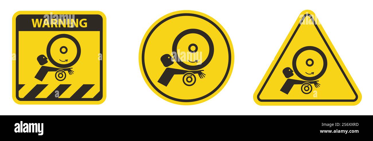 Arm in Rollers Symbol Sign Isolate On White Background,Vector Illustration EPS.10 Stock Vector
