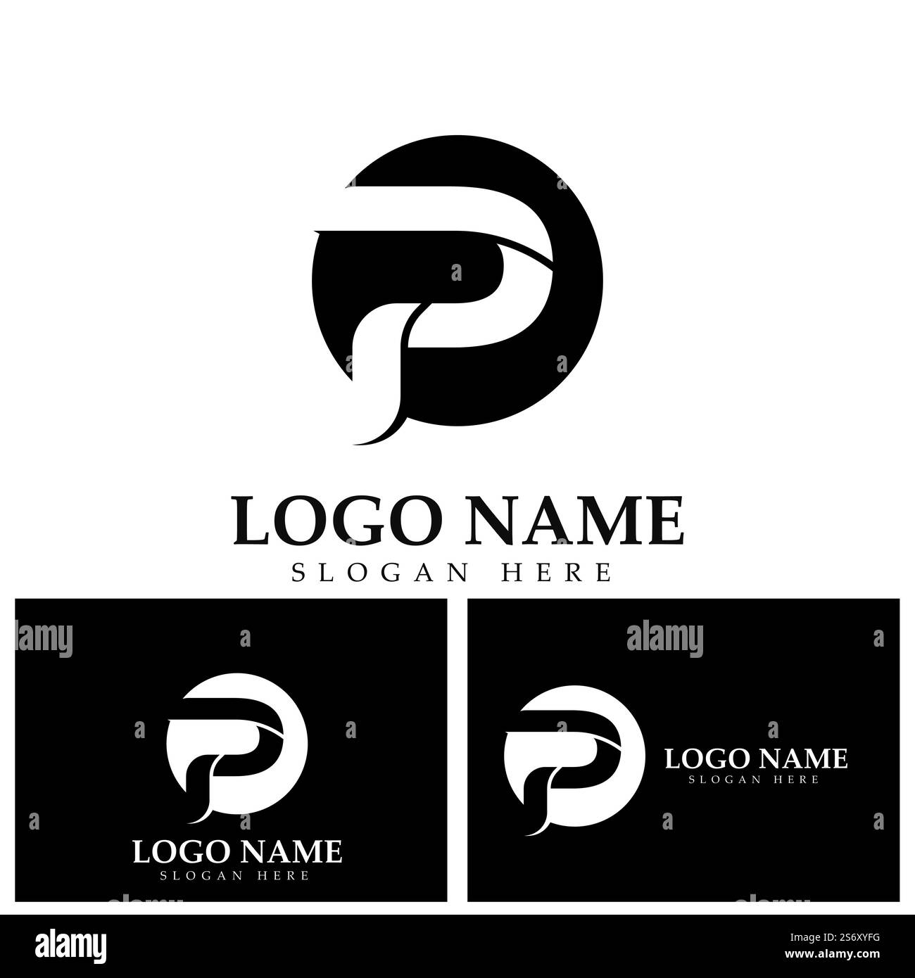 P Letter vector Logo Template Illustration Design. Vector EPS 10 Stock ...