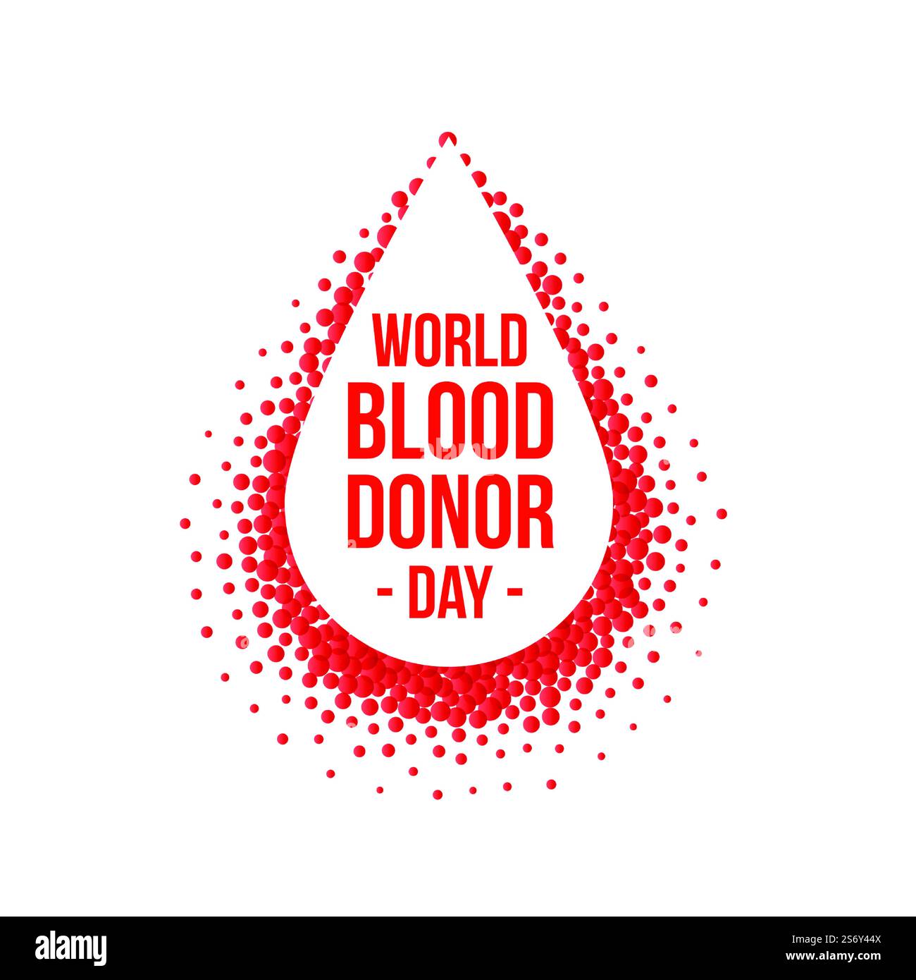 creative world blood donor day poster design Stock Vector Image & Art ...
